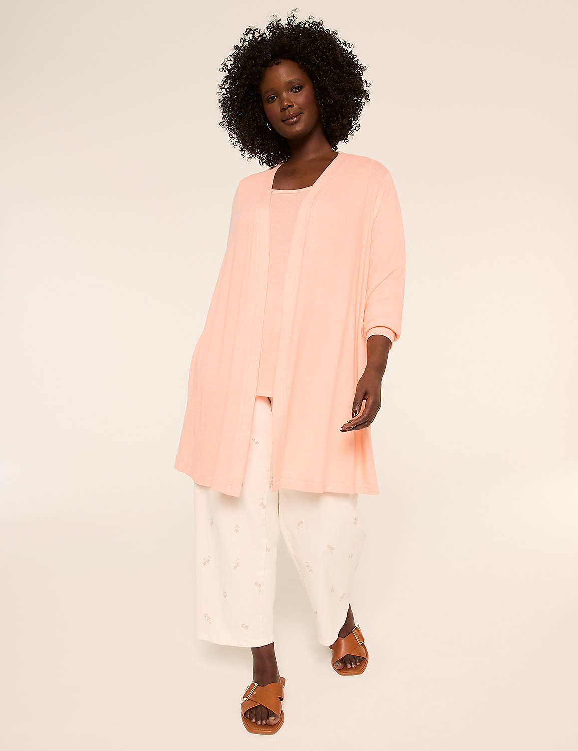 Open-Front Hacci Overpiece Product Image 3