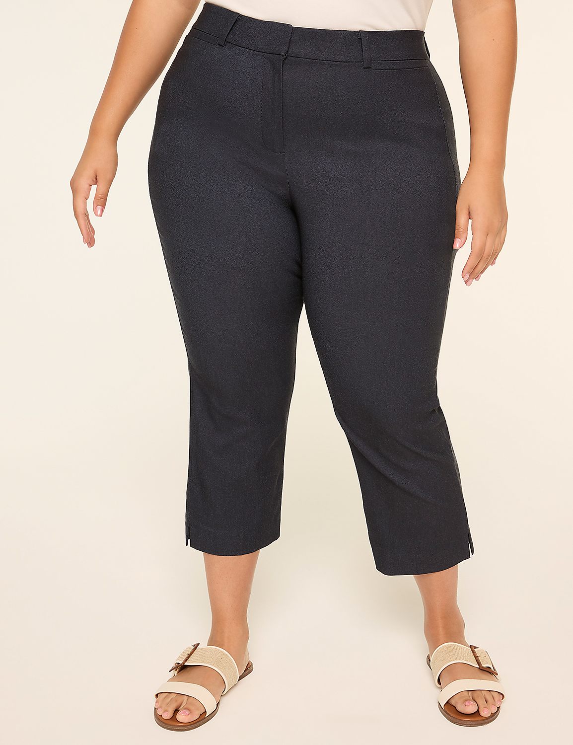 4-Season High-Rise Slim Capri Product Image 1