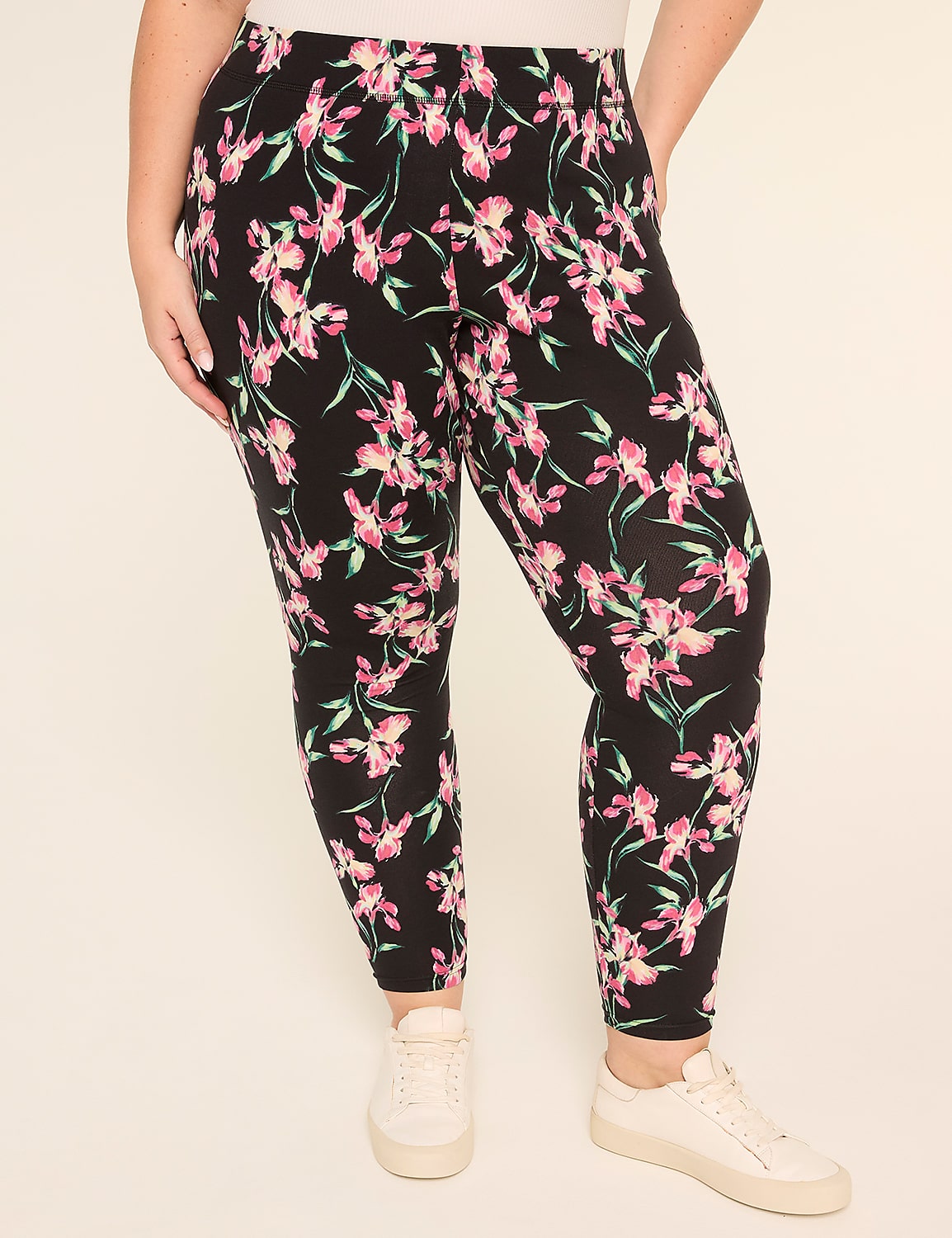 Printed Layering Fashion Legging Product Image 1