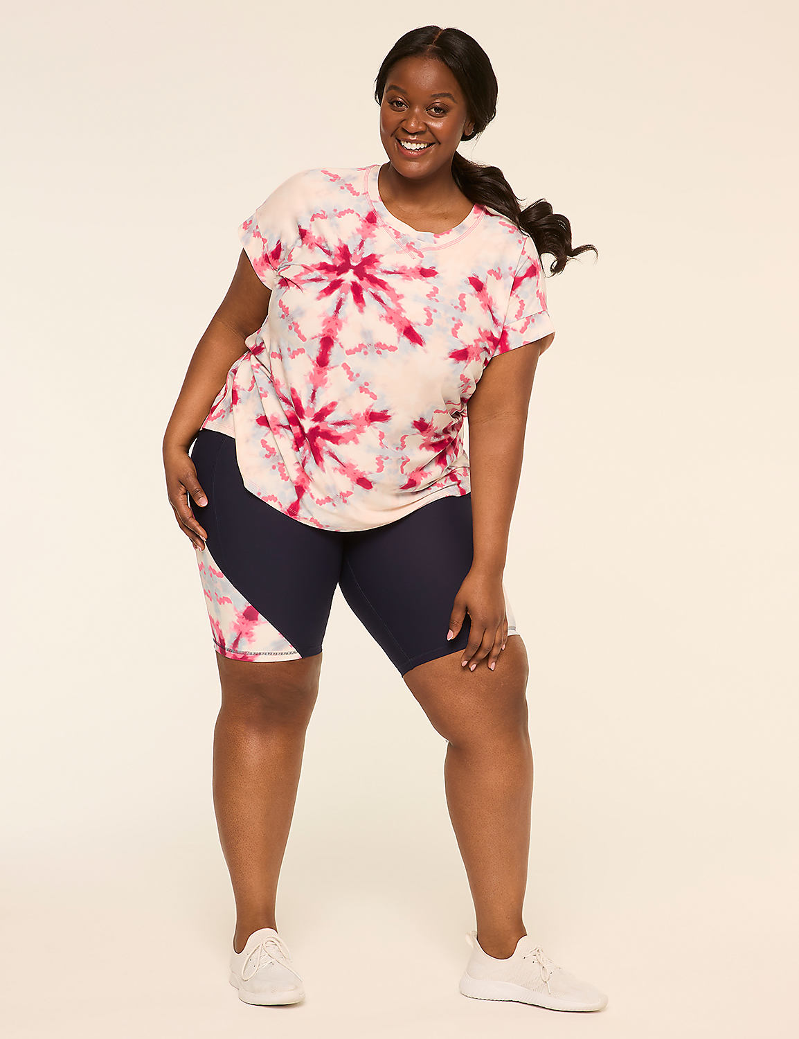 LIVI Soft Short-Sleeve Crew-Neck Tee Product Image 3