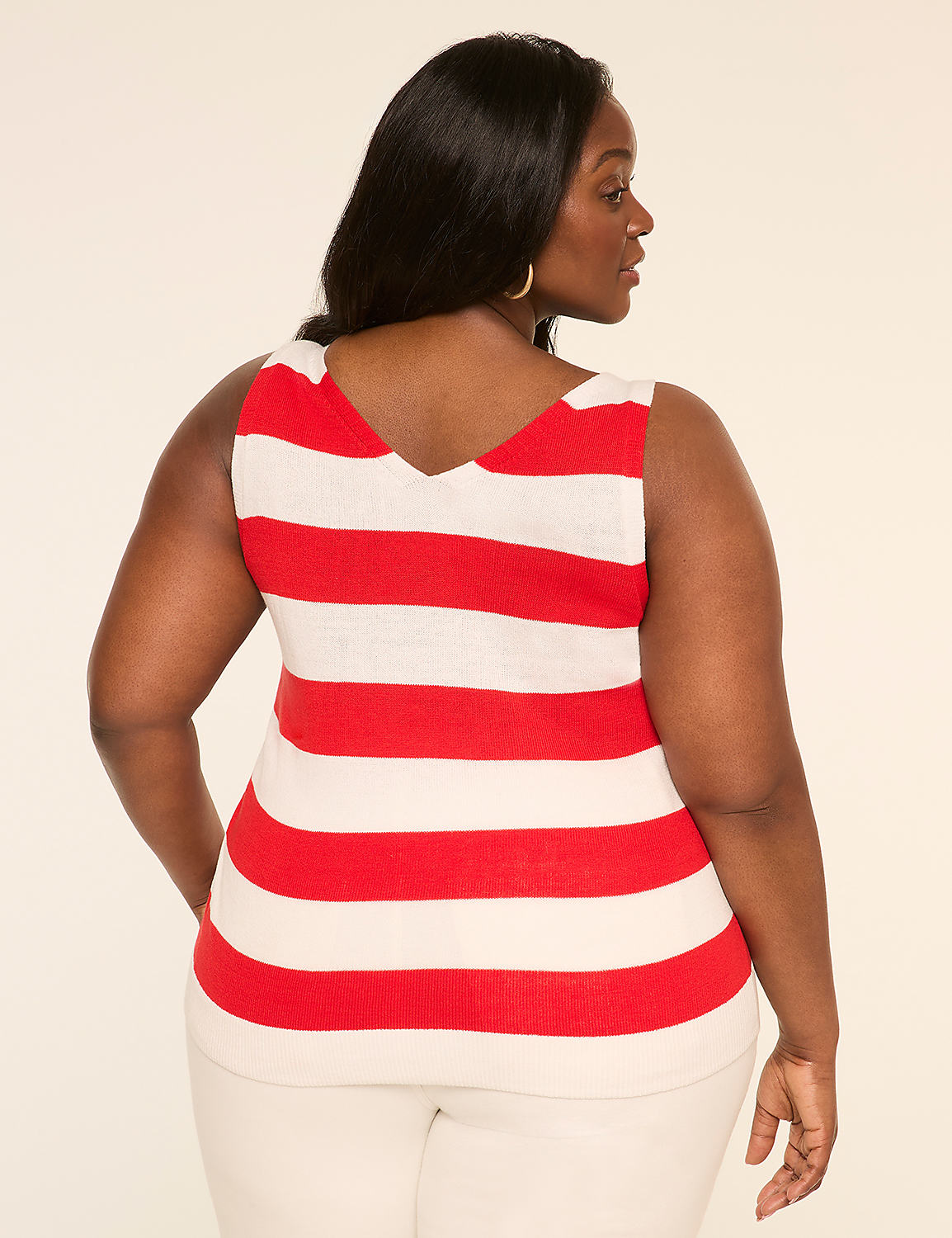 American Flag Sweater Tank Product Image 2