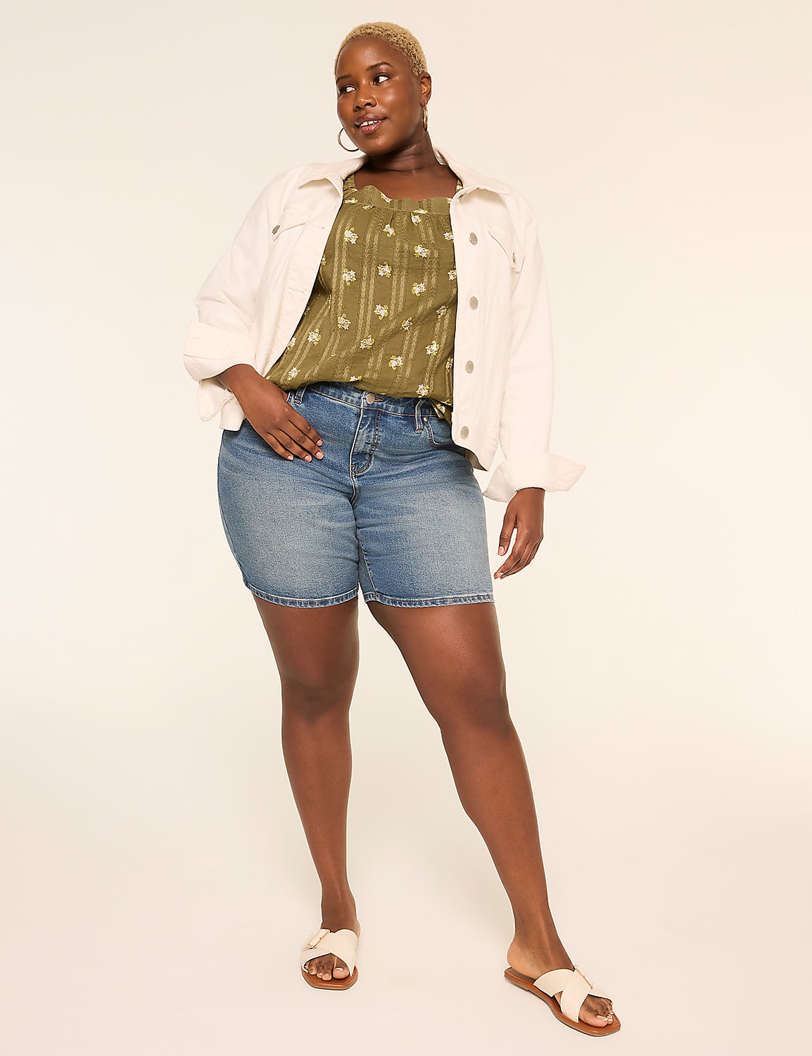 Genius Fitted 7" Bermuda Short Product Image 3