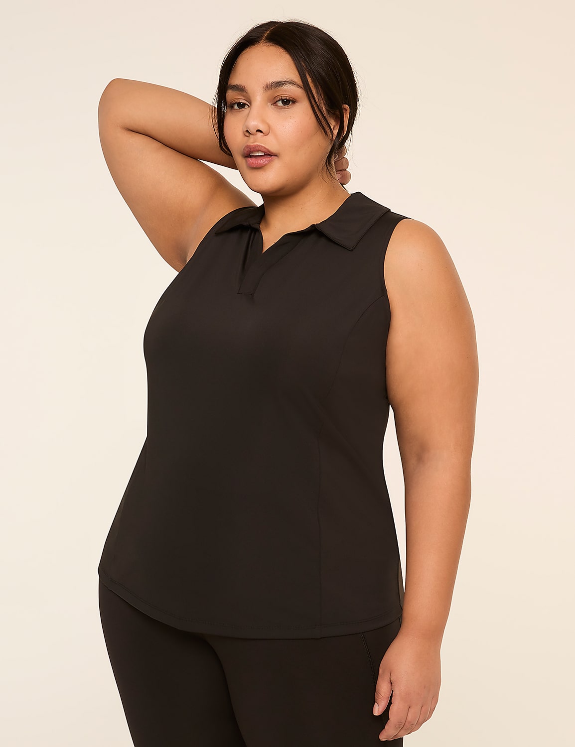 LIVI Go-Getter Wicking Polo Tank Product Image 1
