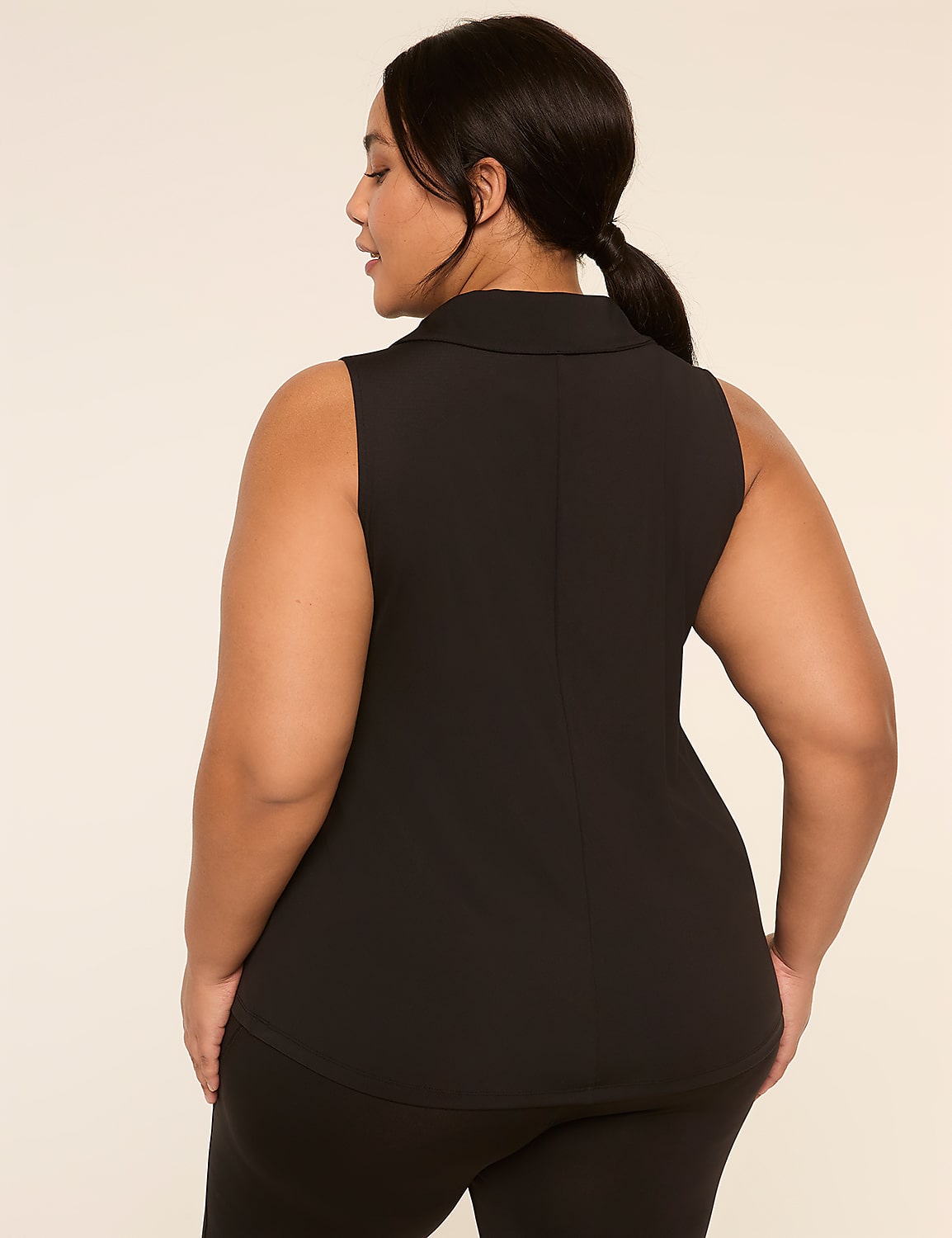 LIVI Go-Getter Wicking Polo Tank Product Image 2