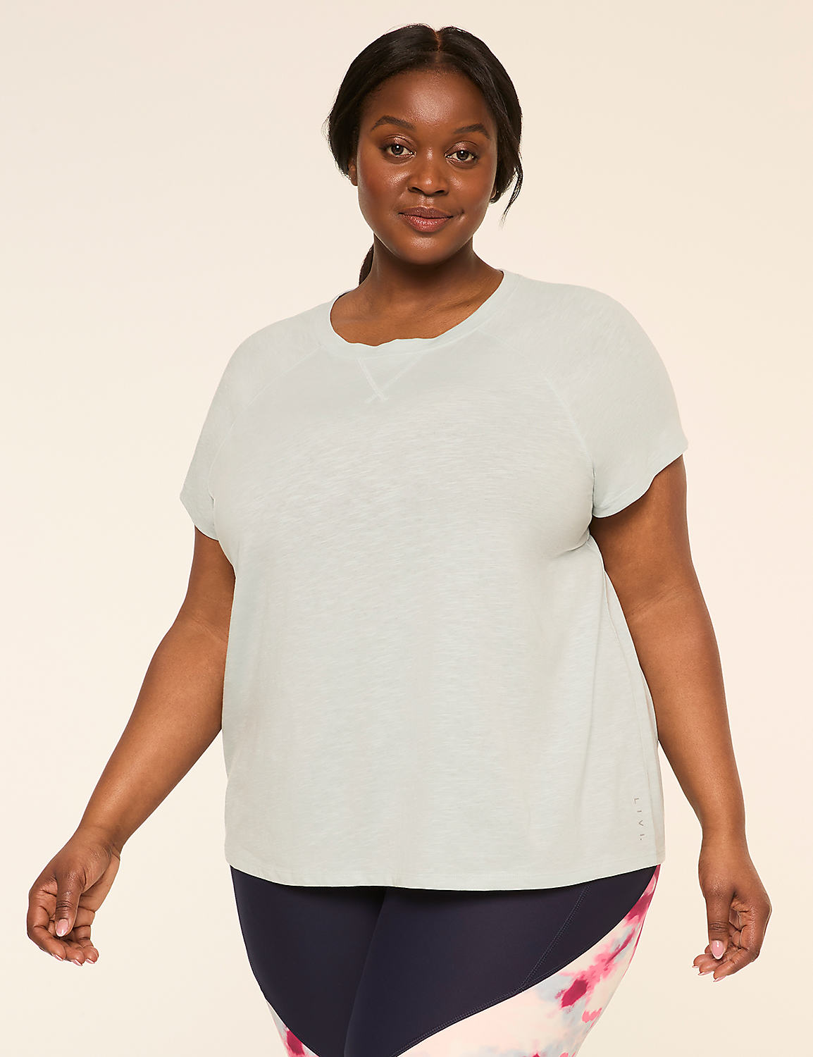 LIVI Crew-Neck Slub Tee Product Image 1