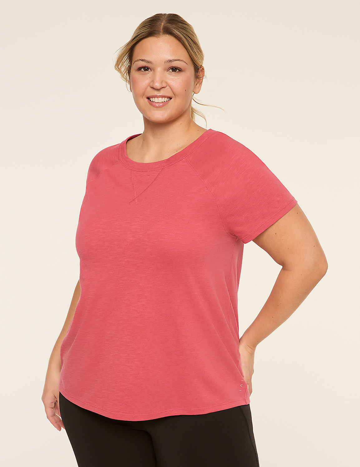 LIVI Crew-Neck Slub Tee Product Image 1