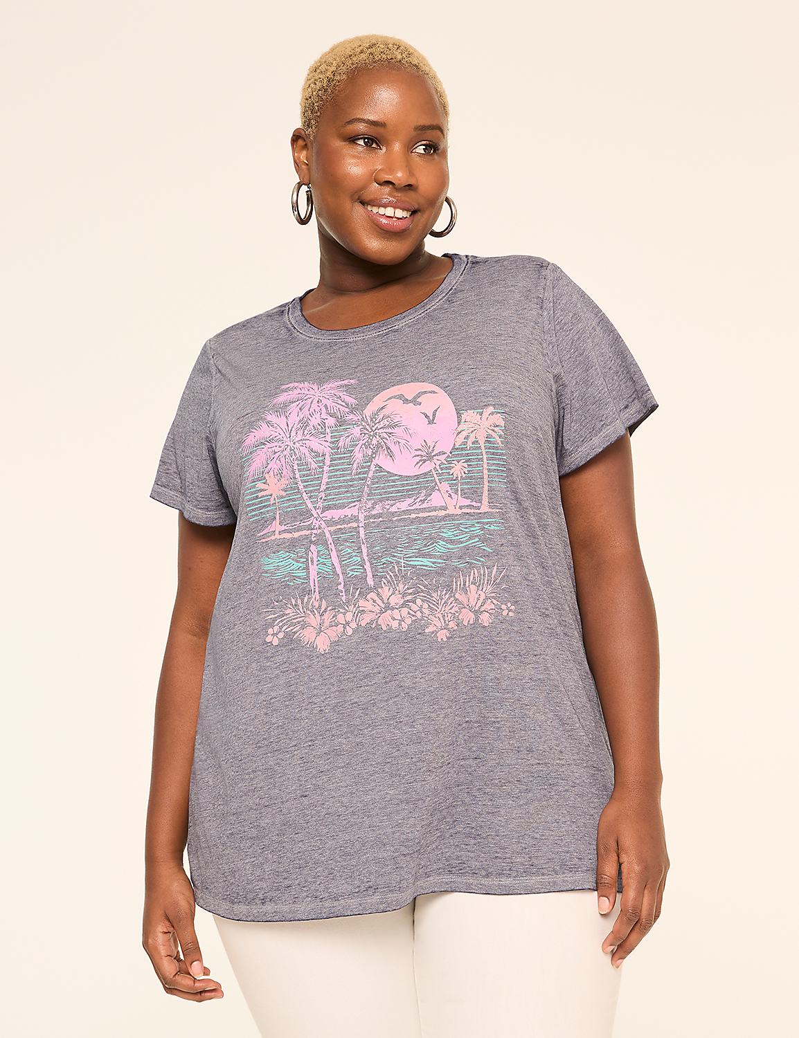 Scenic Palms Graphic Tee Product Image 1