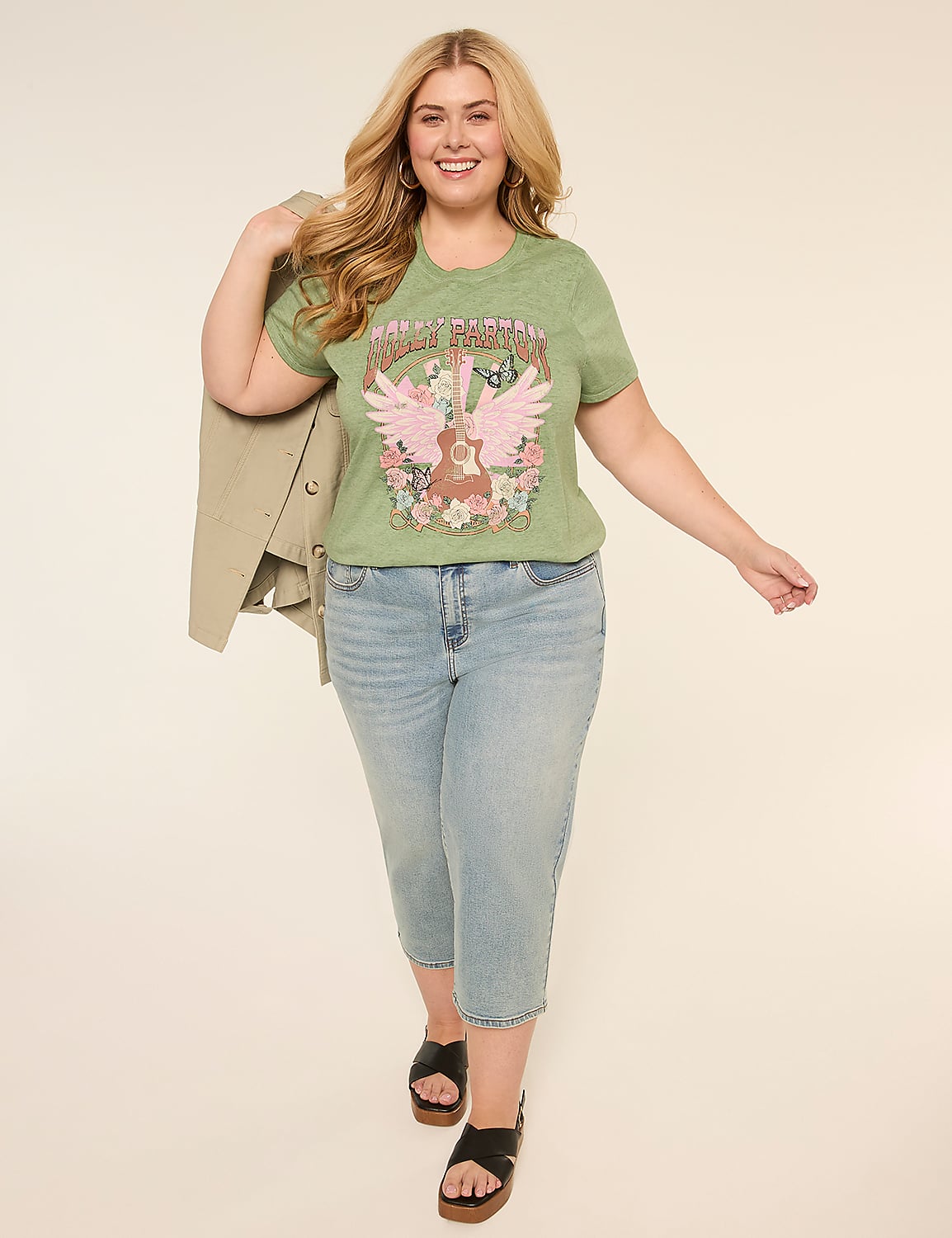 Dolly Parton Graphic Tee Product Image 3