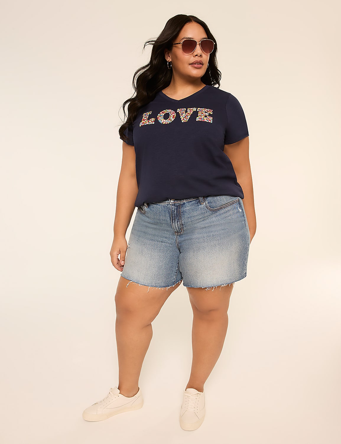 Floral Love Graphic Tee Product Image 3