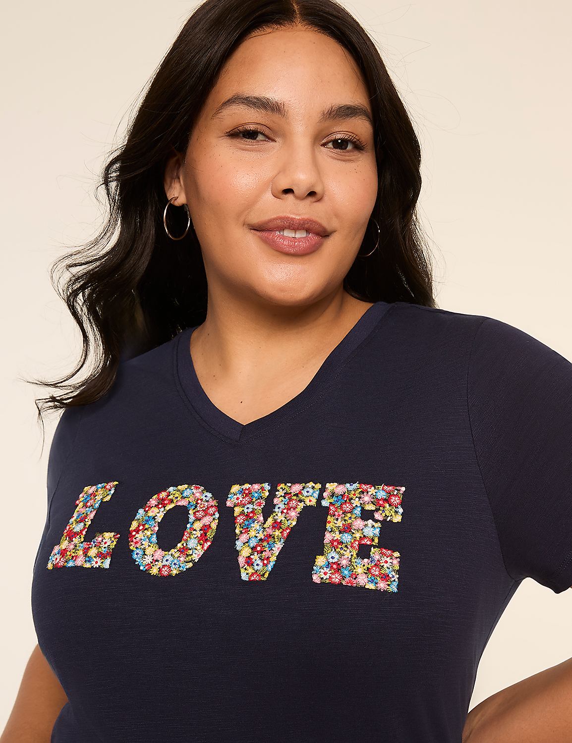 Floral Love Graphic Tee Product Image 4