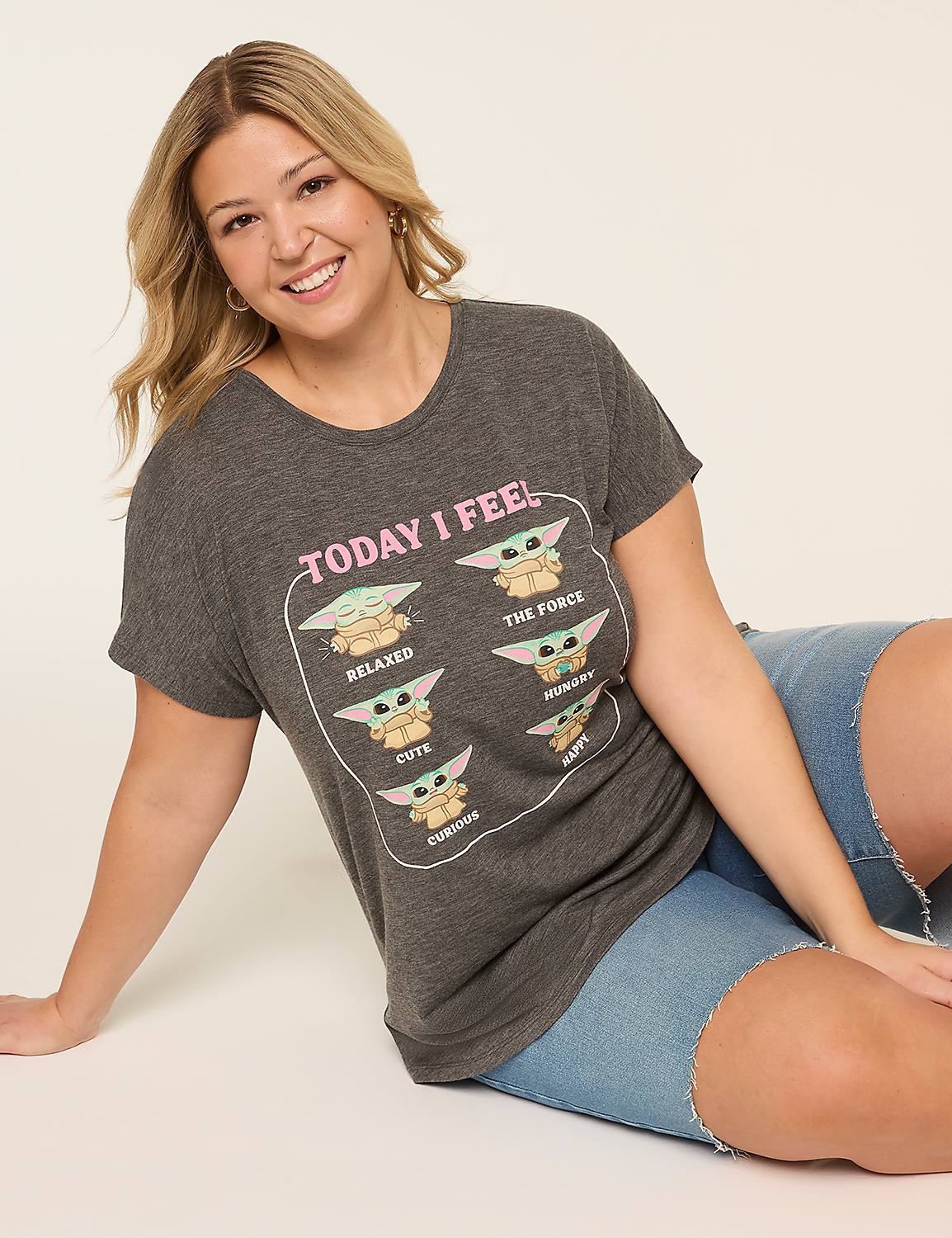 Baby Yoda Graphic Tee Product Image 3