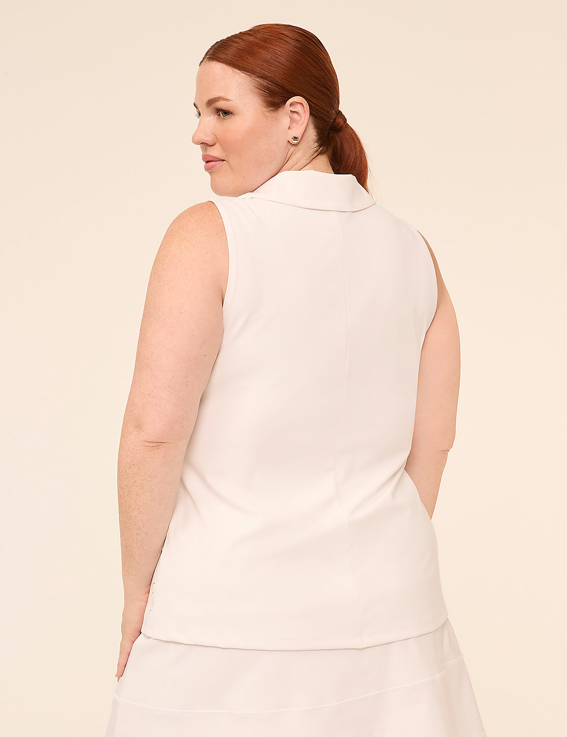 LIVI Go-Getter Wicking Polo Tank Product Image 2