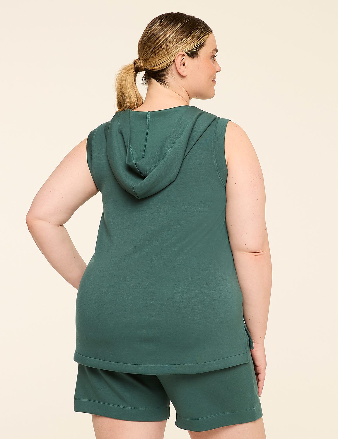 LIVI Journey Lace-Up Hooded Tank Product Image 9