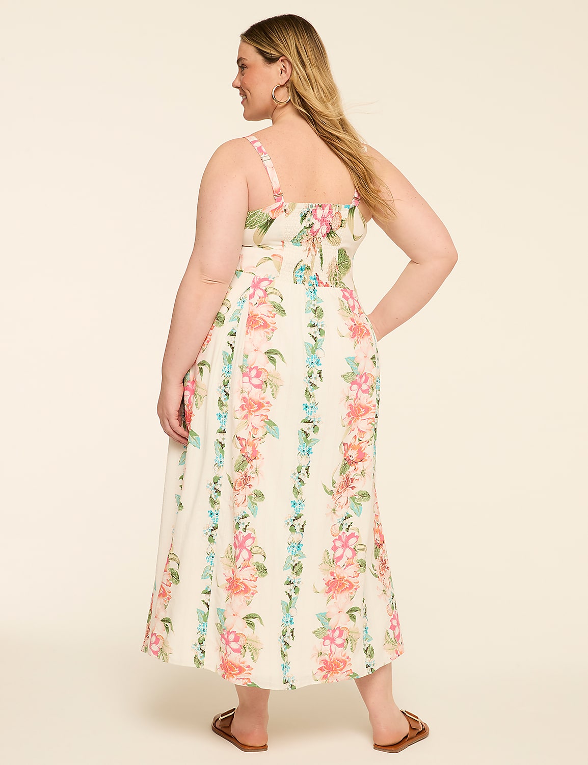 Sleeveless Pleated Maxi Dress Product Image 7