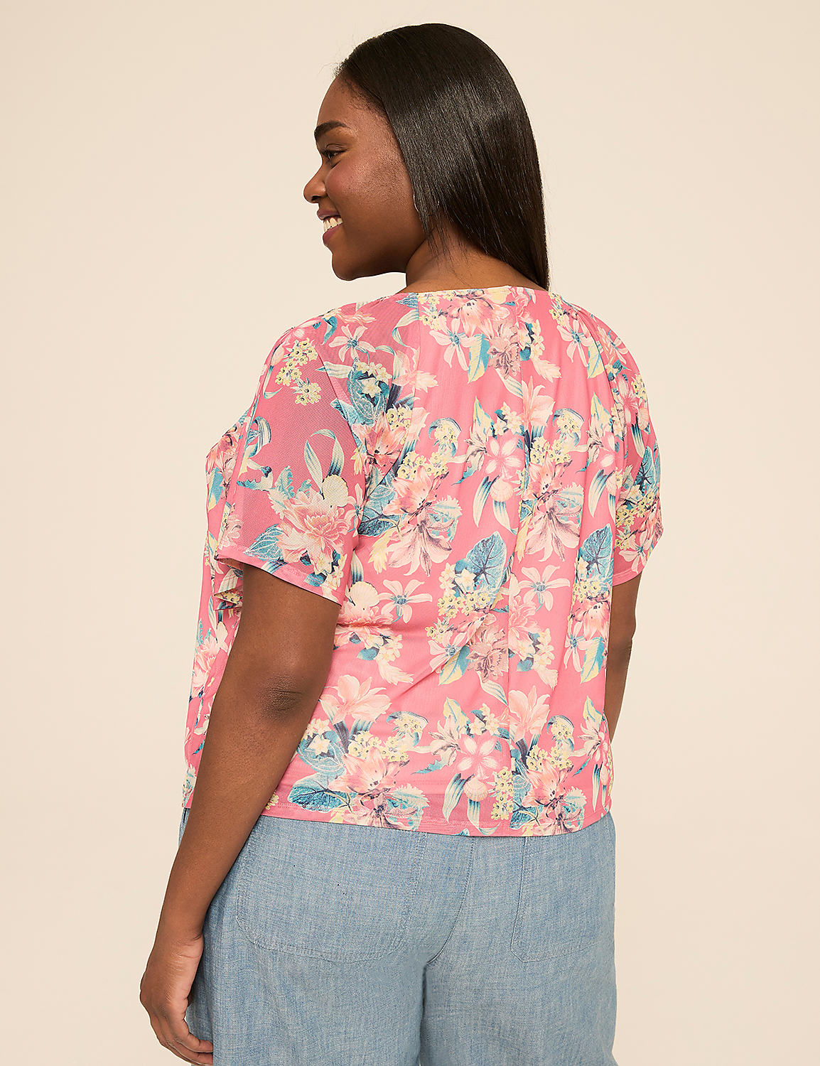 Smocked Square-Neck Top Product Image 2