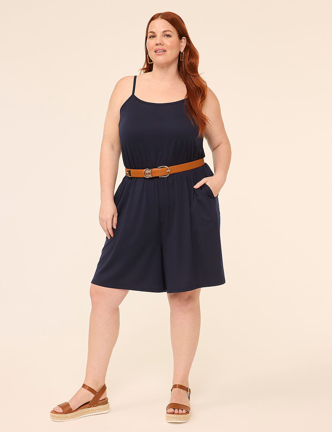 Wide Leg Romper Product Image 1