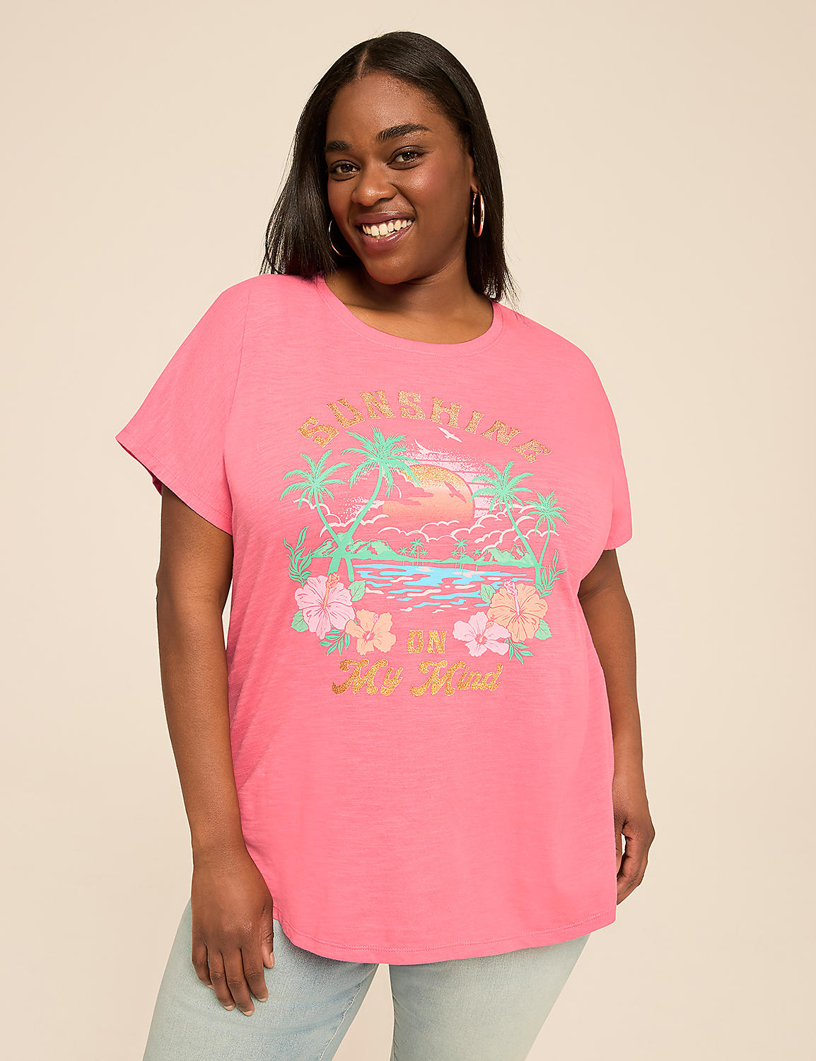 Sunshine On My Mind Graphic Tee Product Image 1