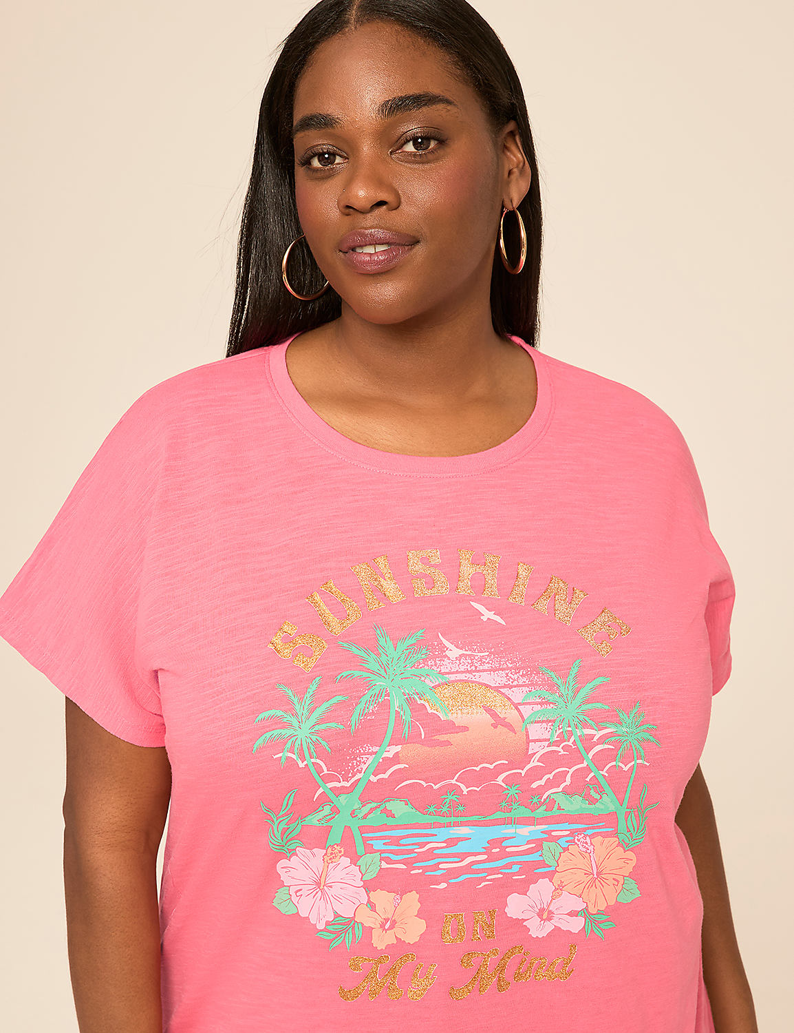 Sunshine On My Mind Graphic Tee Product Image 4
