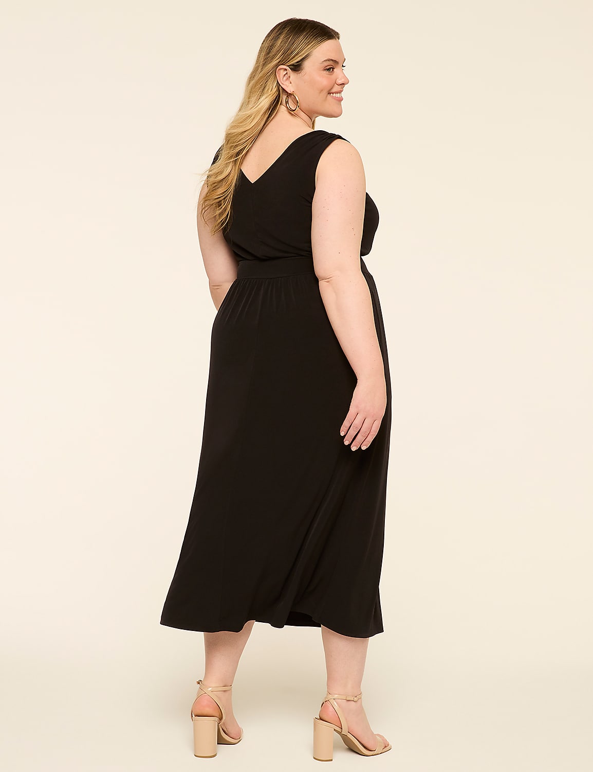 Sleeveless Jersey Maxi Dress Product Image 6
