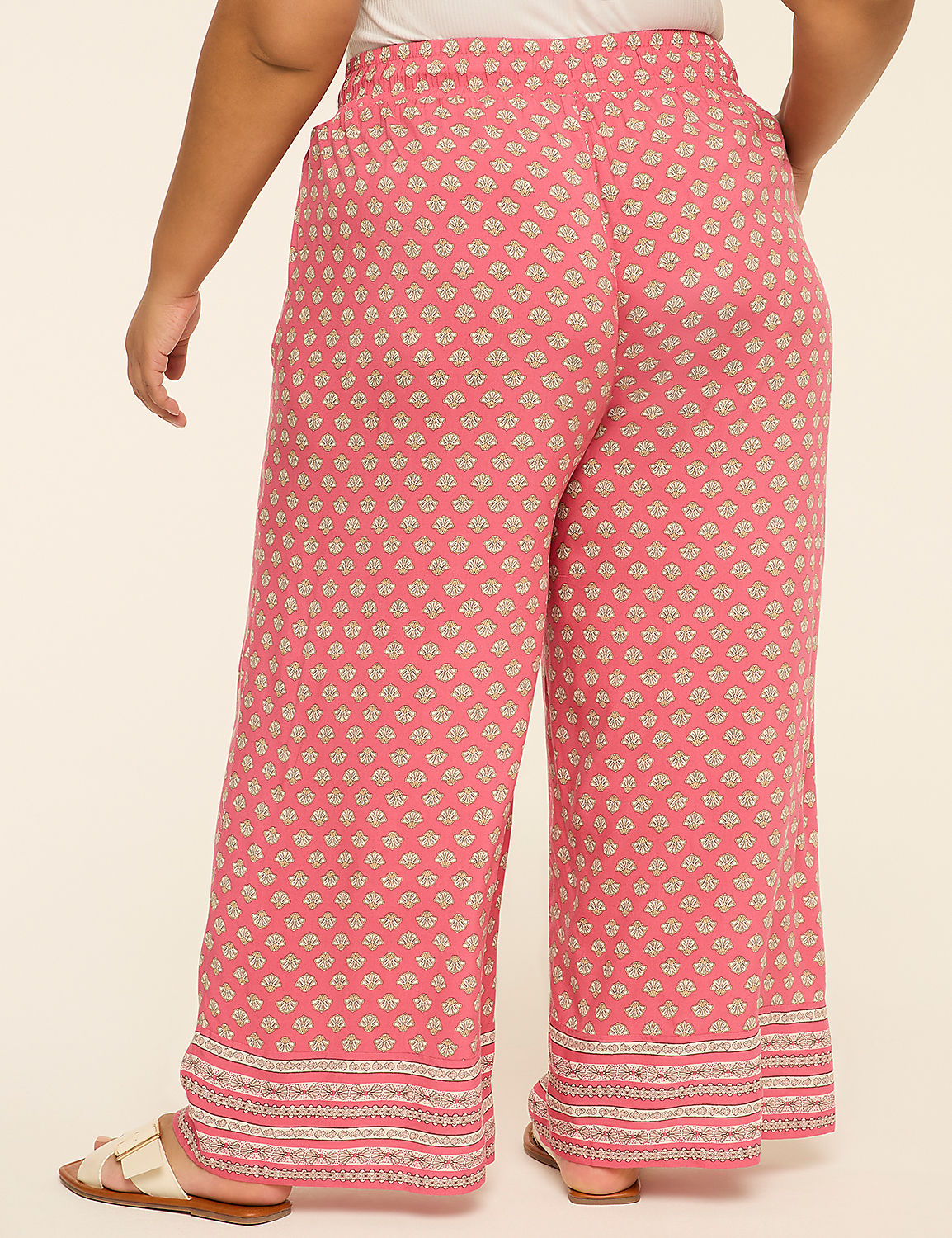 Pull-On Flowy Wide Leg Pant Product Image 2