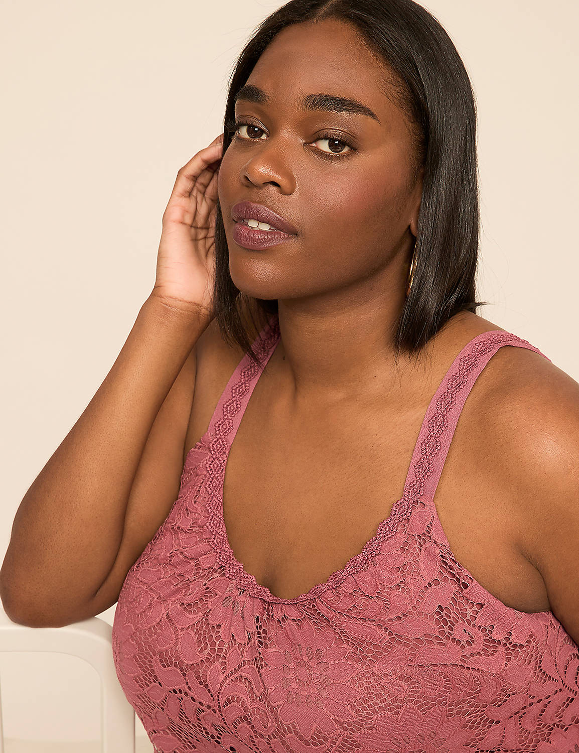 Tiered Lace Maxi Dress | LaneBryant
