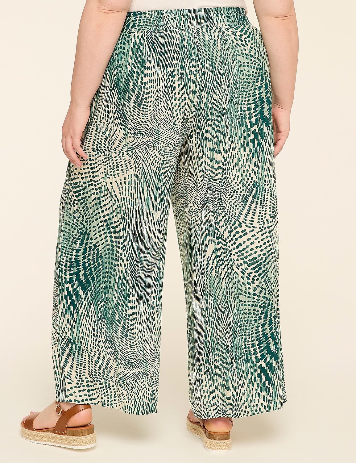 Pull-On Flowy Wide Leg Pant Product Image 7