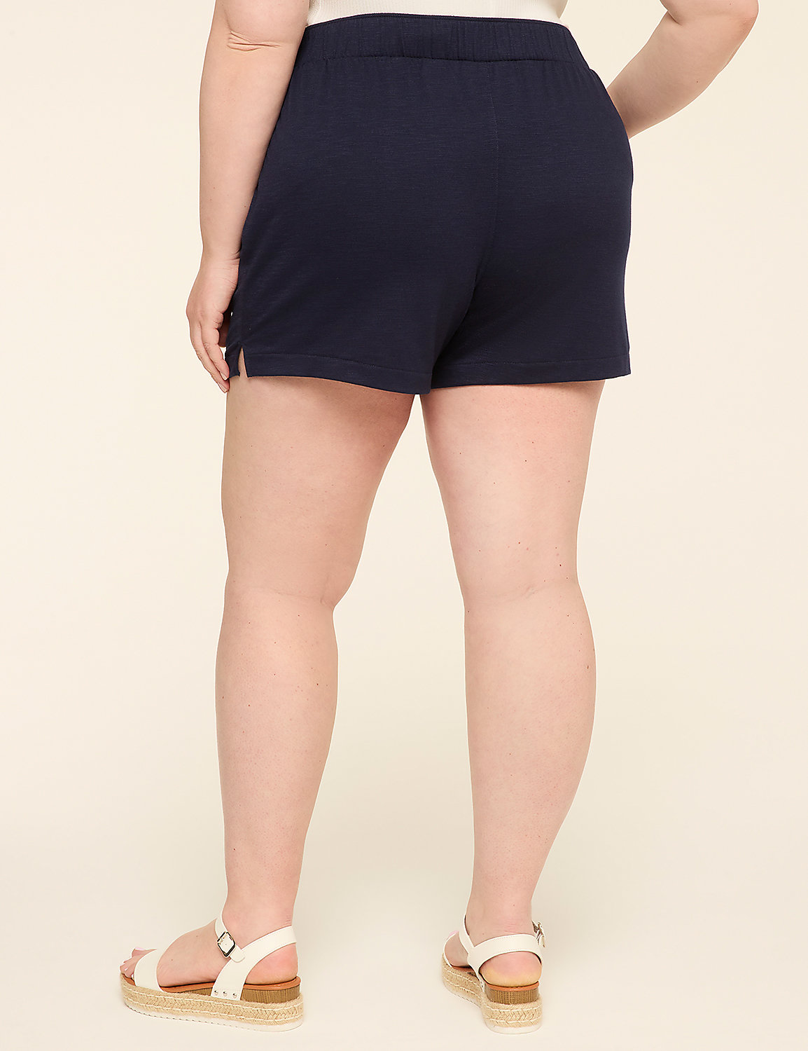Knit Slub Relaxed Pull-On 5.5&rdquo; Short Product Image 6