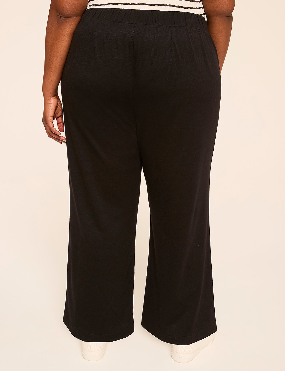 Slub Pull-On Pant Product Image 2