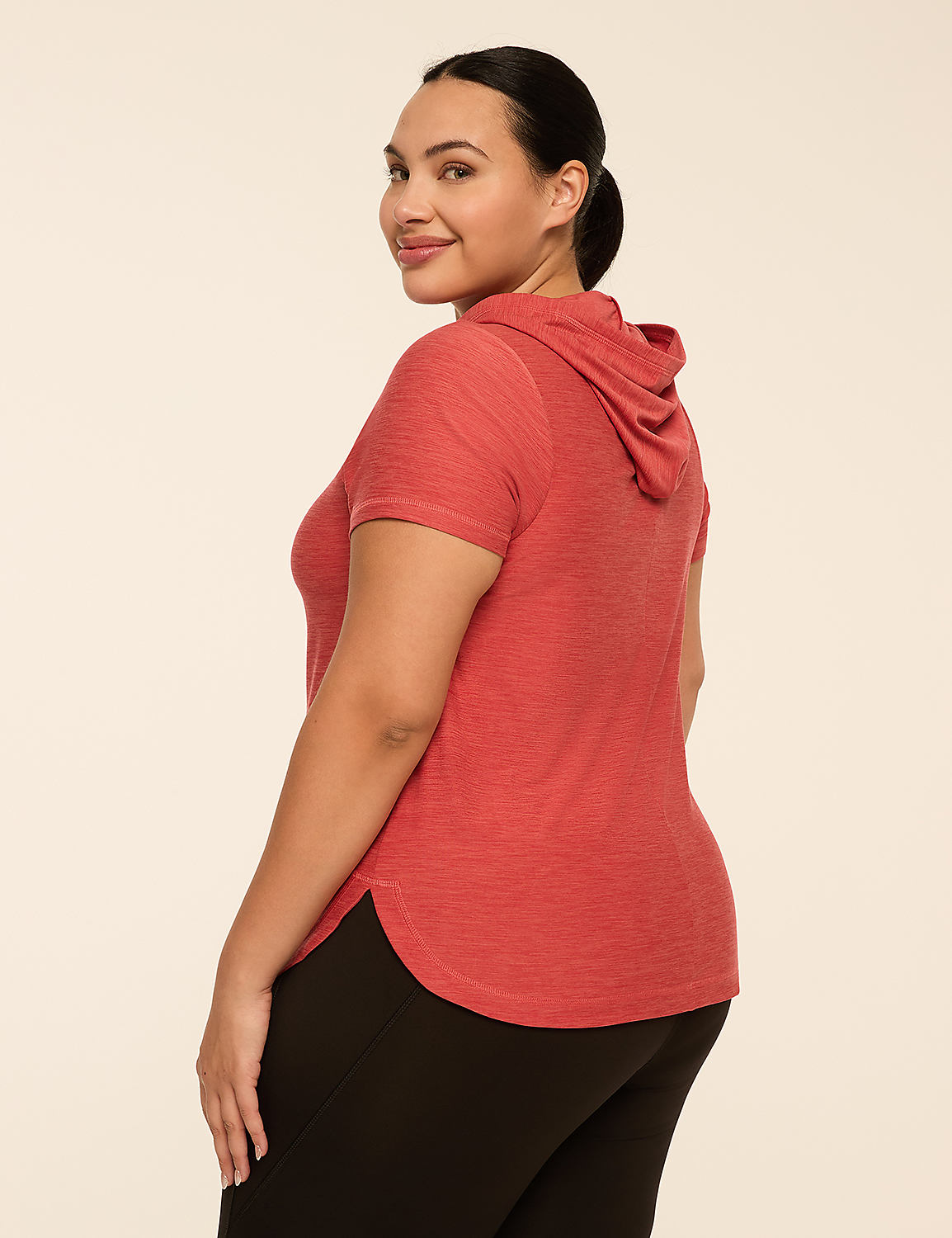 LIVI Soft Short-Sleeve Hoodie Product Image 2