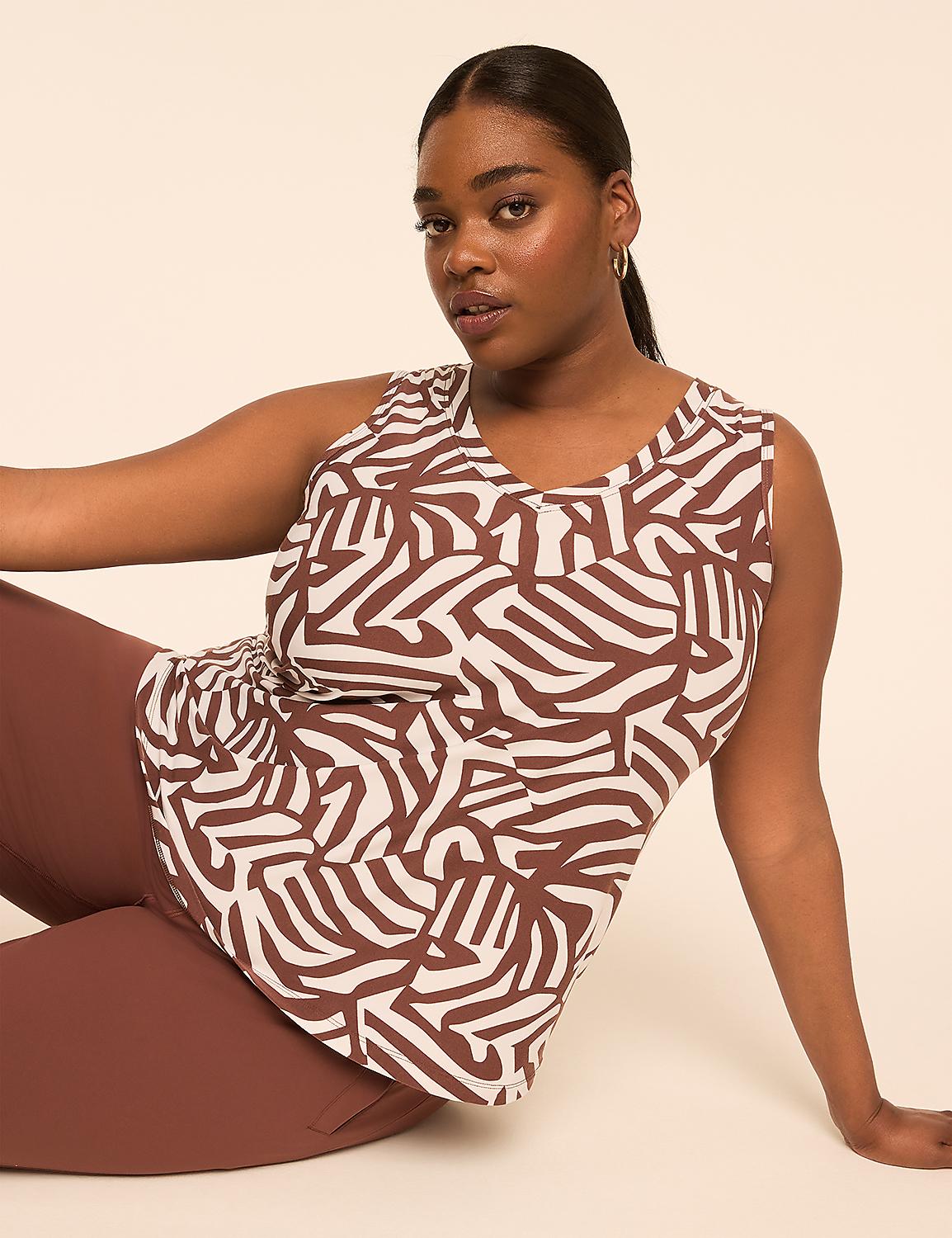 LIVI Soft Ruched-Back Tank Product Image 3