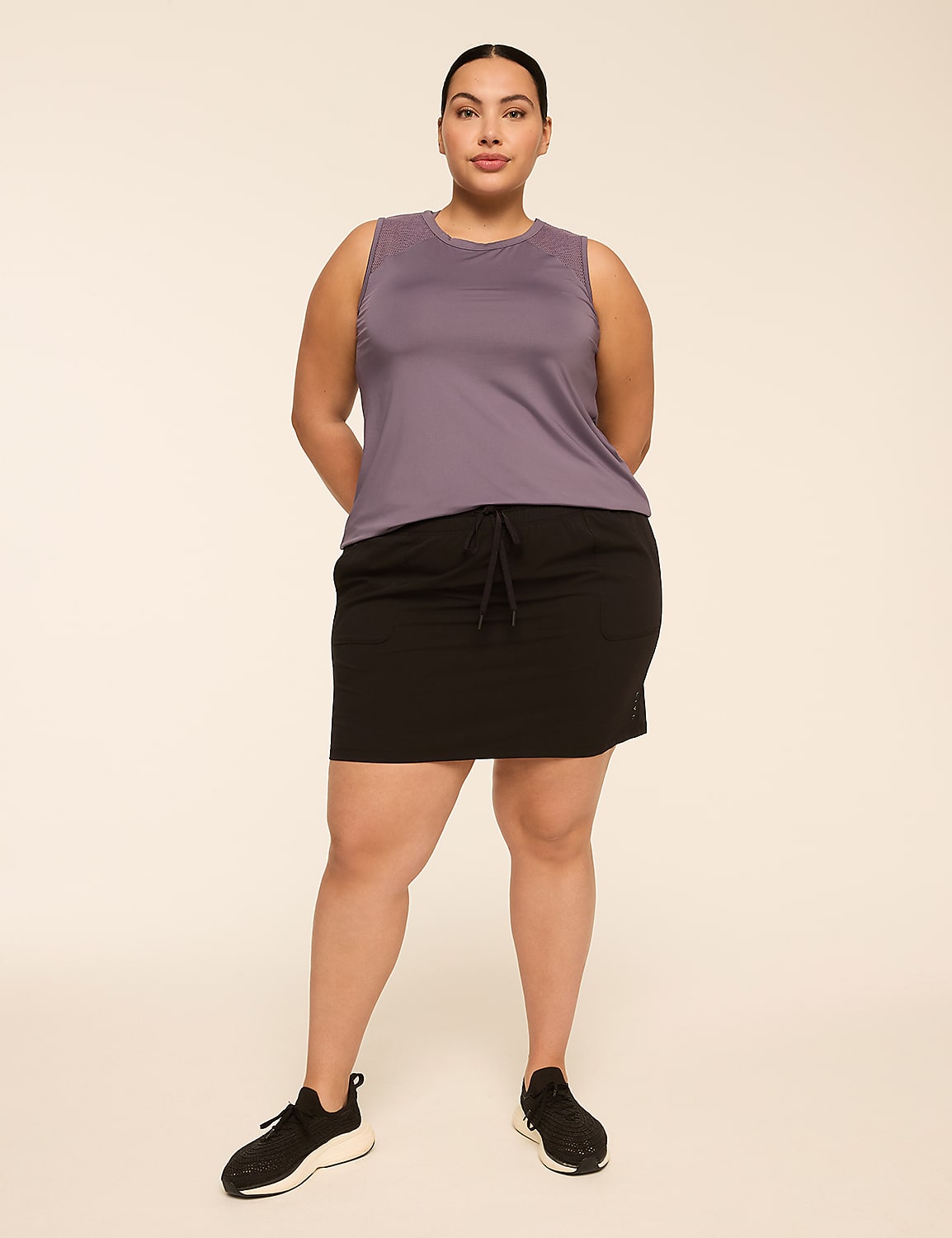 LIVI Ripstop Stretch Woven Skort Product Image 3