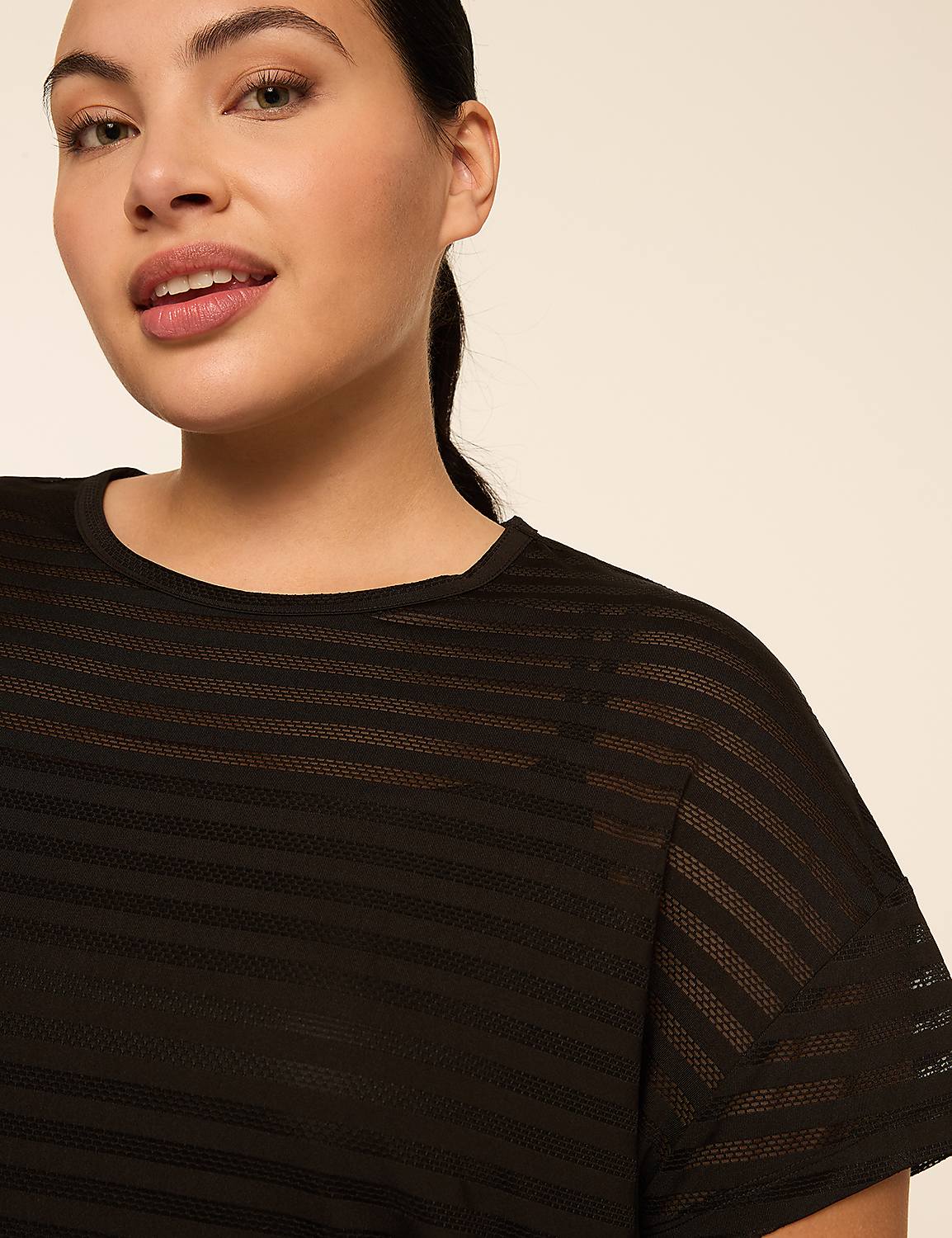 LIVI Double-Layer Mesh Top Product Image 4