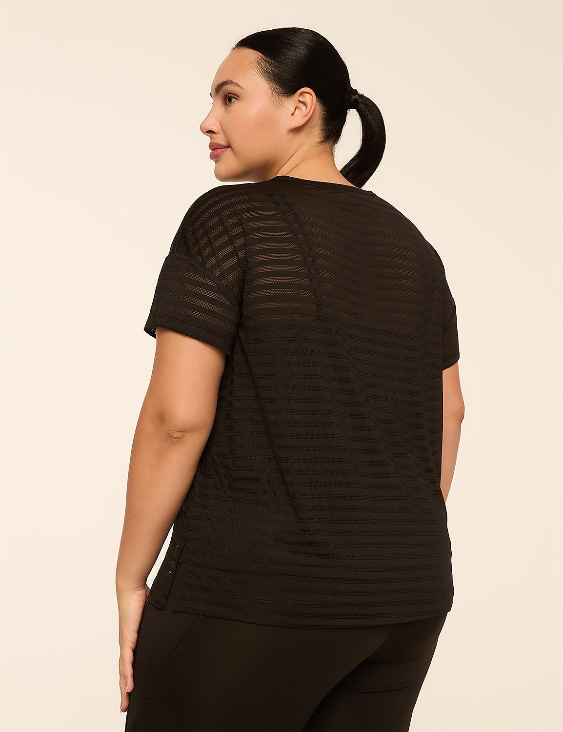 LIVI Double-Layer Mesh Top Product Image 2