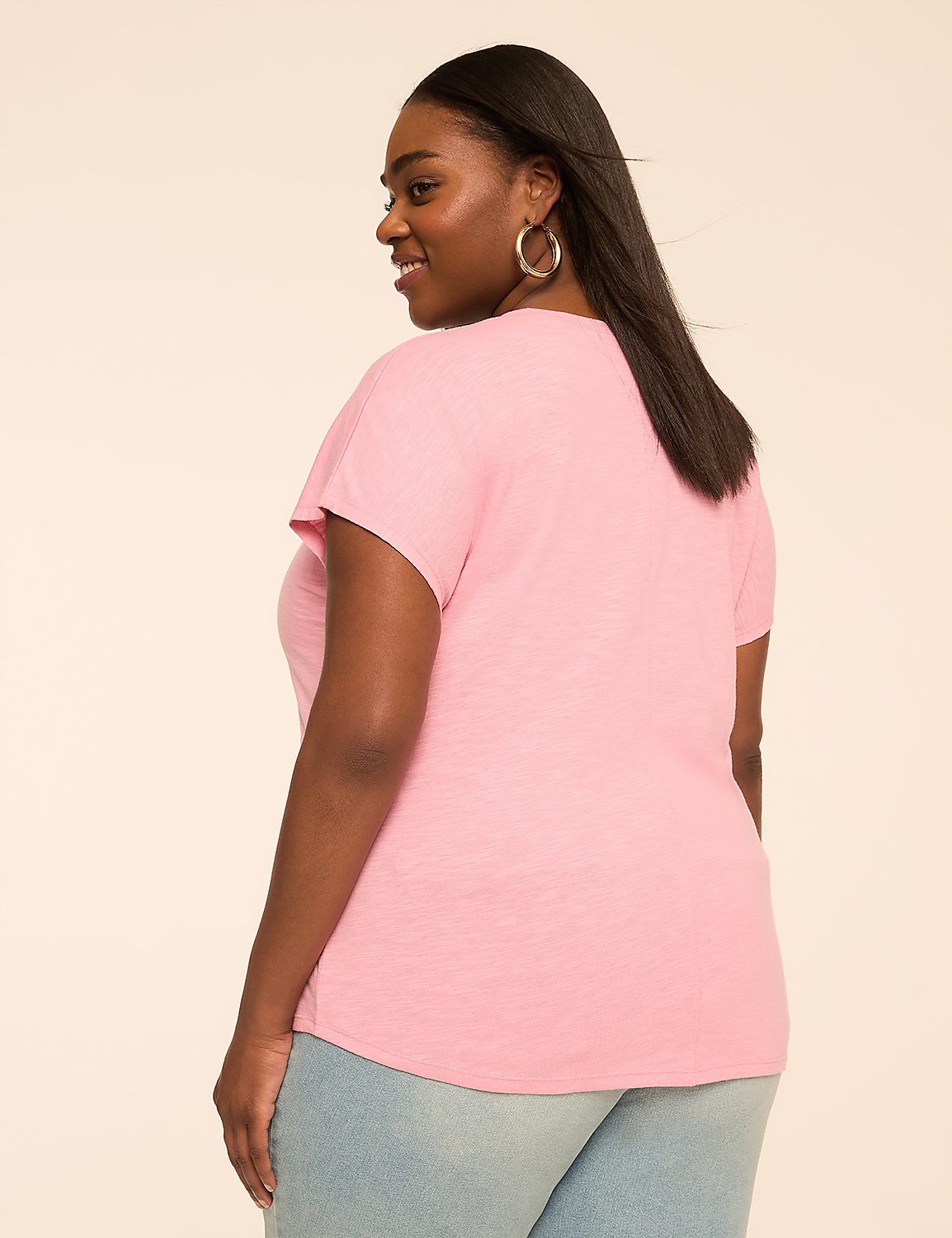 Sequin Butterfly Graphic Tee Product Image 2