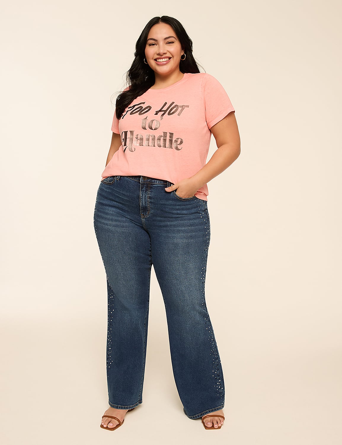 Too Hot To Handle Graphic Tee Product Image 3