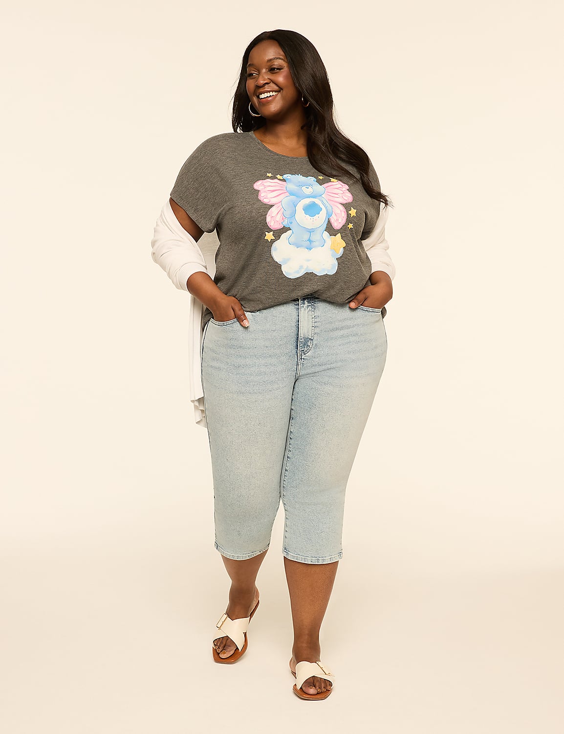 Grumpy Bear Graphic Tee Product Image 3