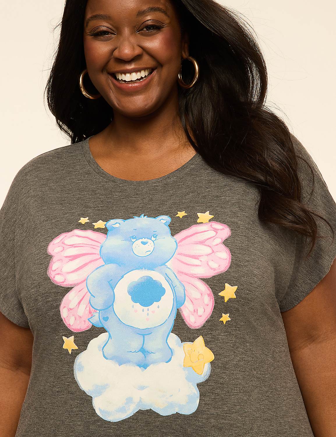 Grumpy Bear Graphic Tee Product Image 4