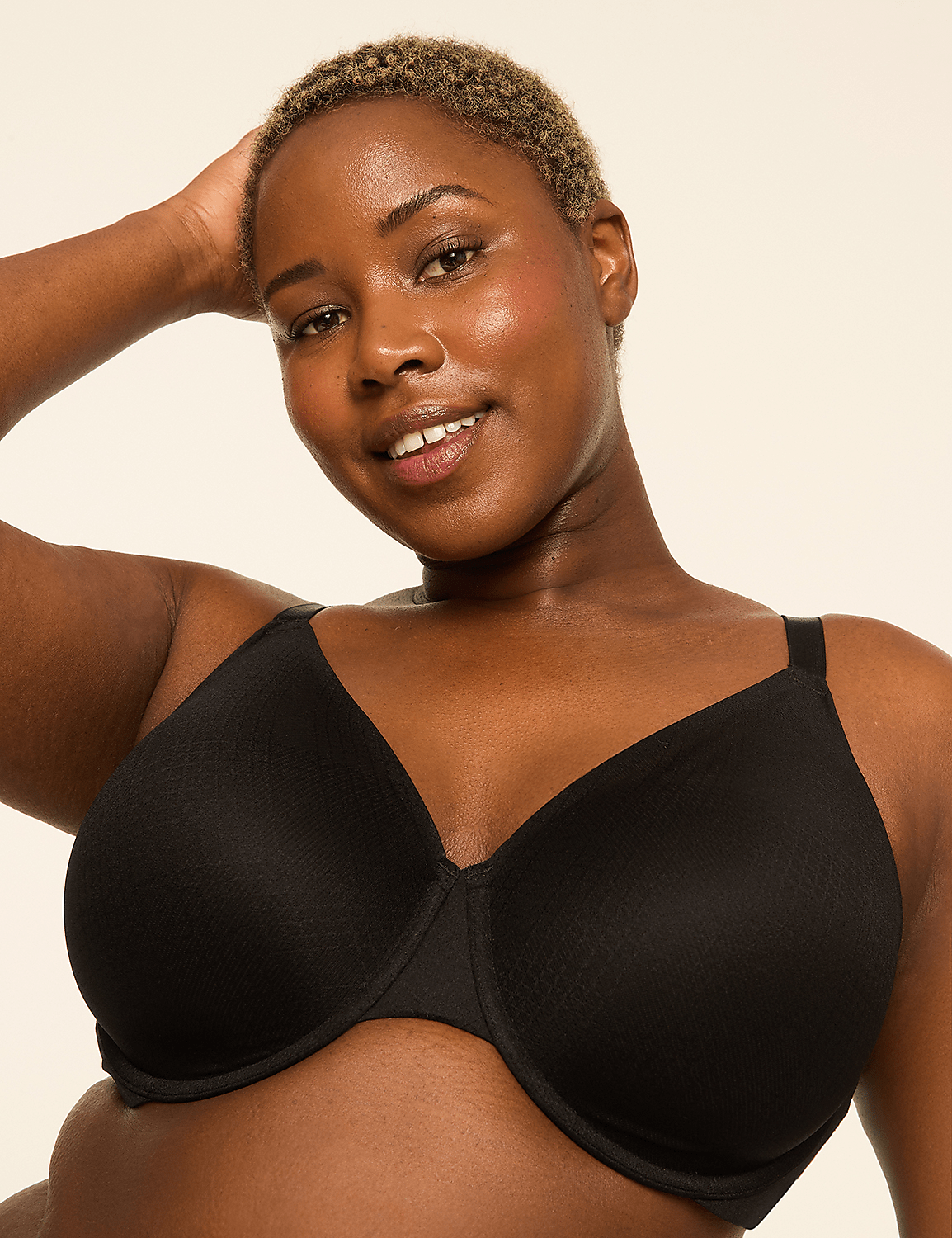 Shallow-Top Embrace Lightly Lined Full Coverage Bra Product Image 1