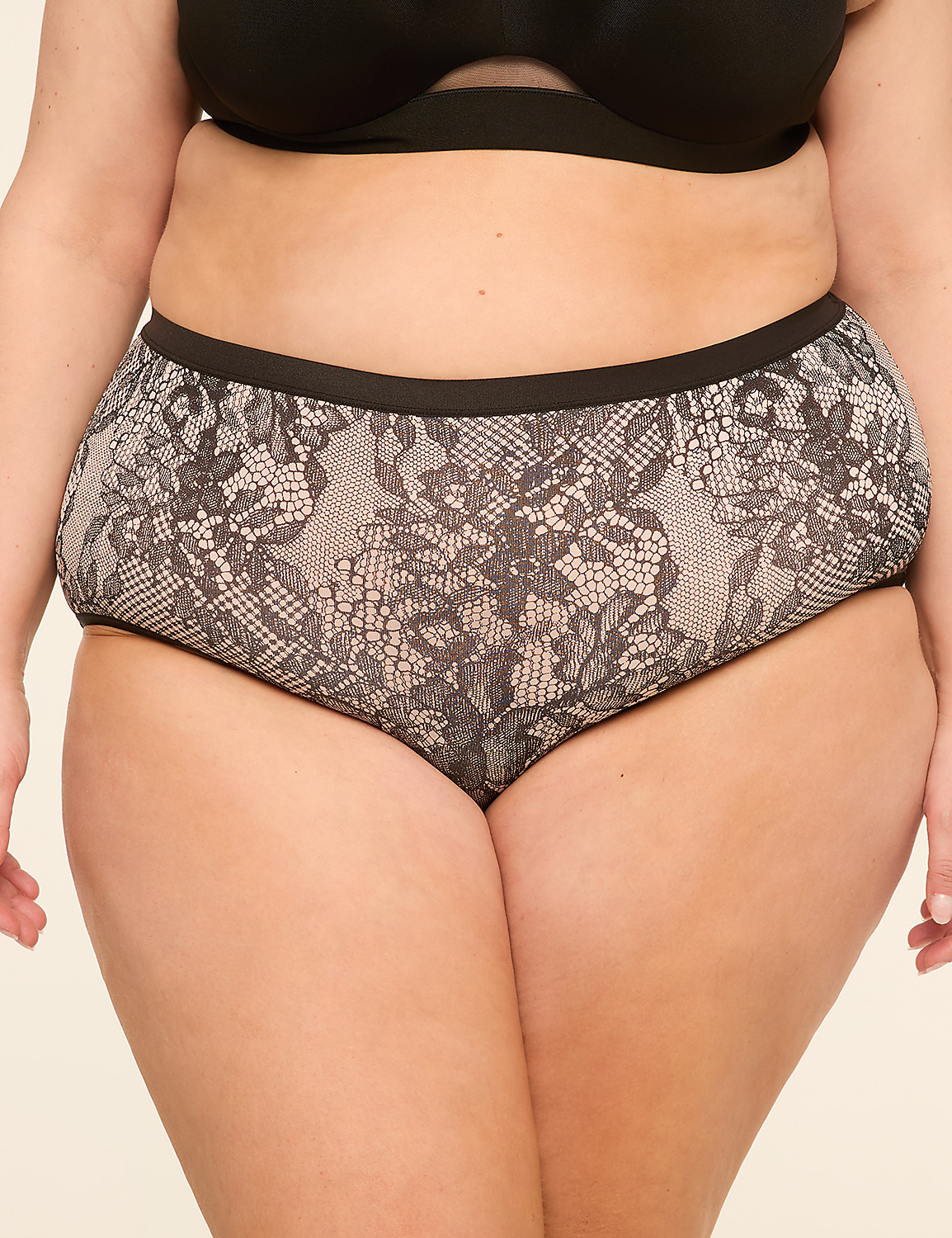 No-Show Full Brief Panty 1107017-Y:Cafe Mocha LBS 2365:34/36