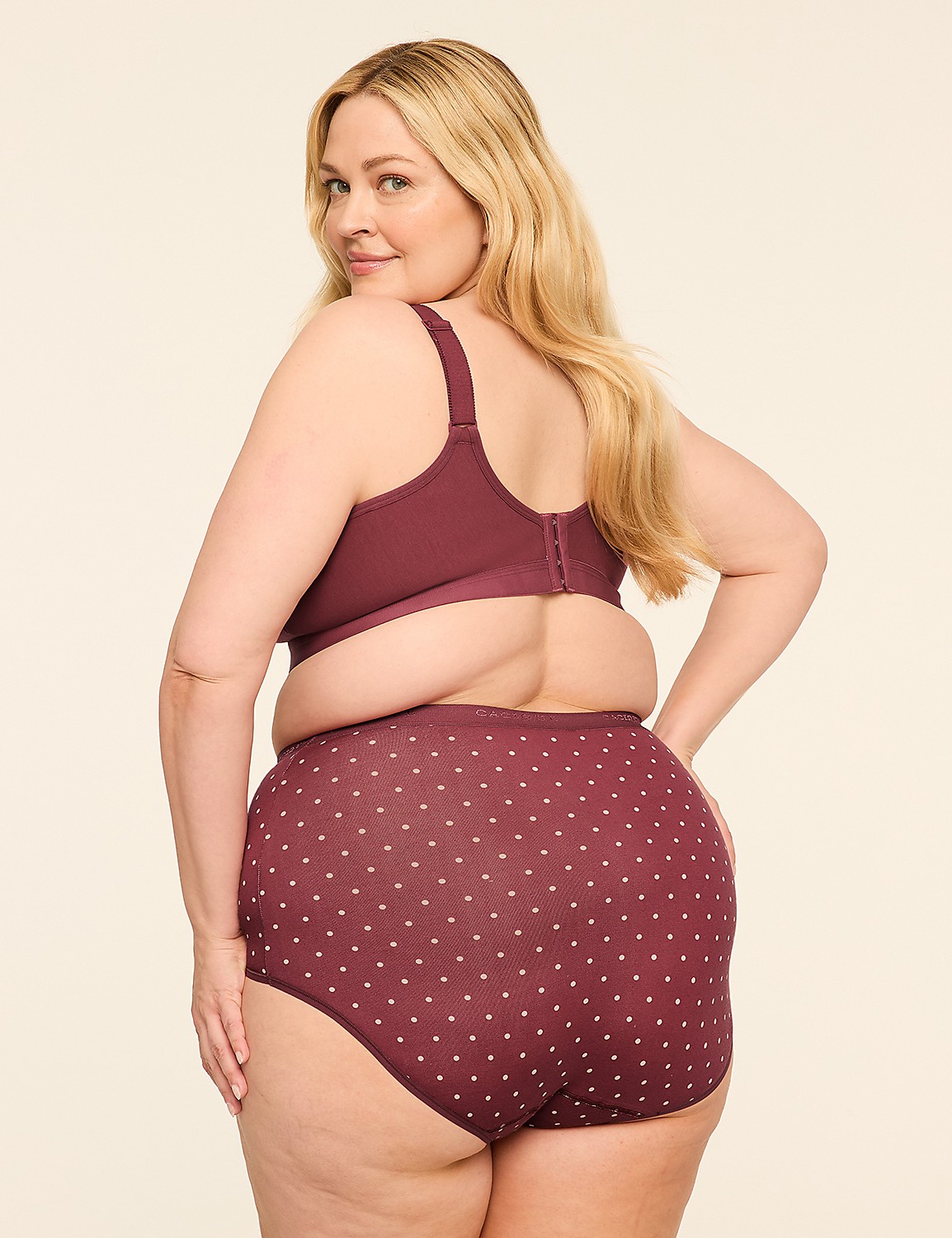 Cotton High-Waist Brief Panty Product Image 2