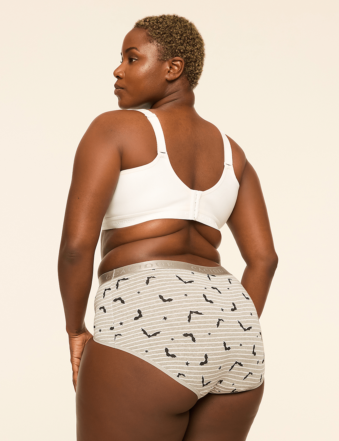 Cotton Full Brief Panty With Wide Waistband Product Image 2