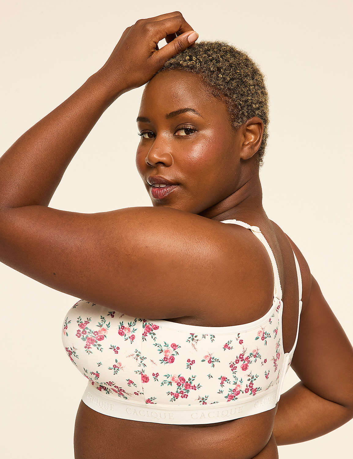 Lightly Lined No-Wire Bra Product Image 3