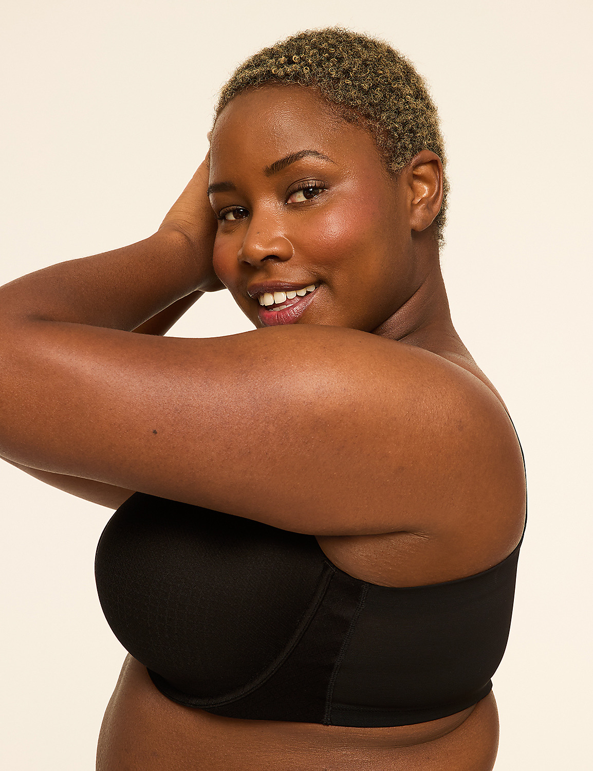 Shallow-Top Embrace Lightly Lined Full Coverage Bra Product Image 3