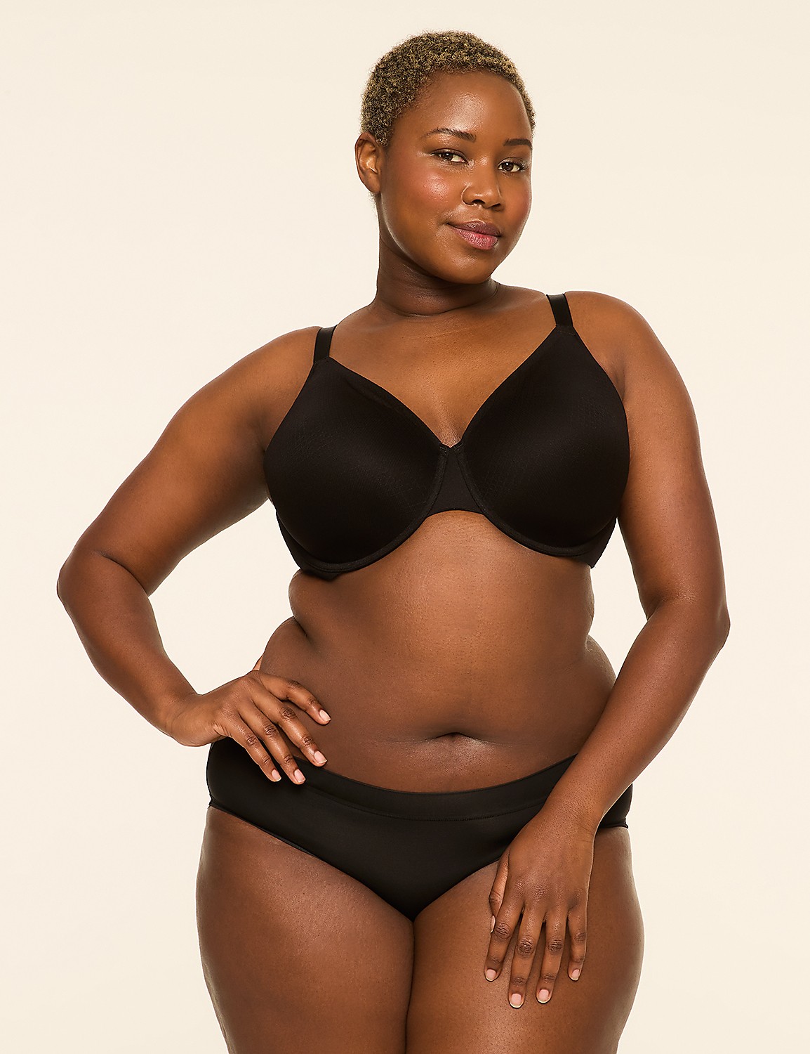 Shallow-Top Embrace Lightly Lined Full Coverage Bra Product Image 4