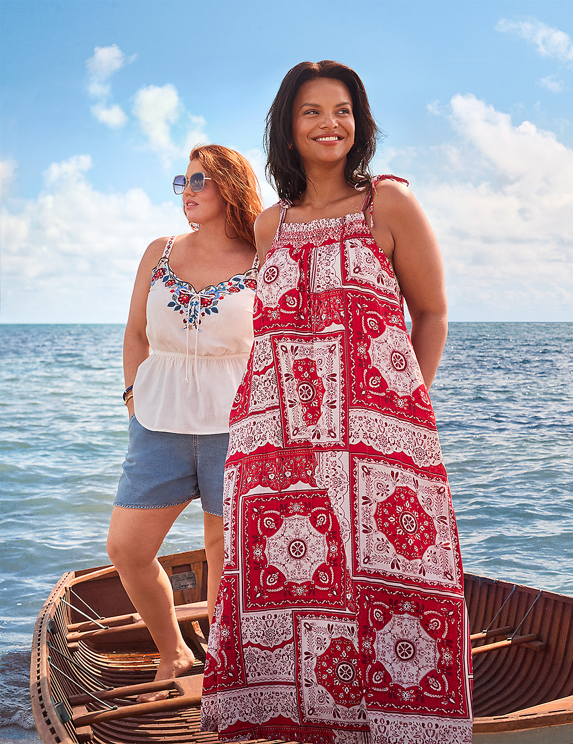 Smocked Square-Neck Maxi Dress Product Image 4