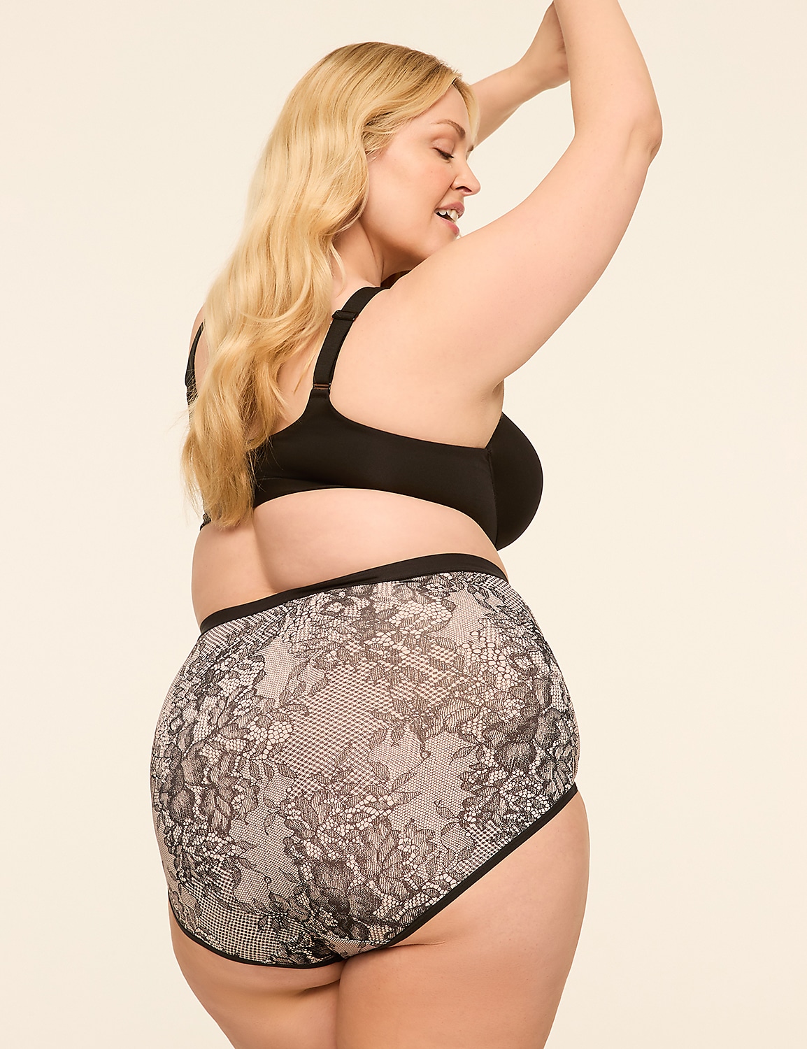 No-Show High-Waist Brief Panty Product Image 2
