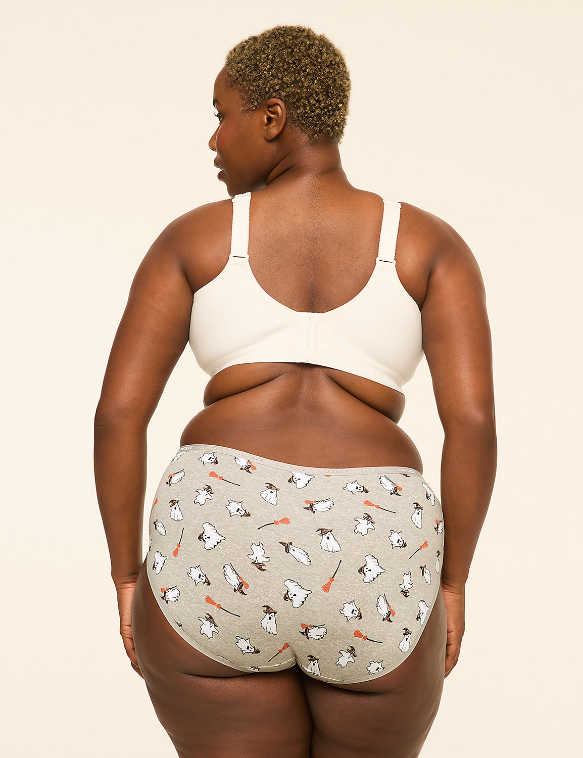 Cotton High-Leg Brief Panty Product Image 2