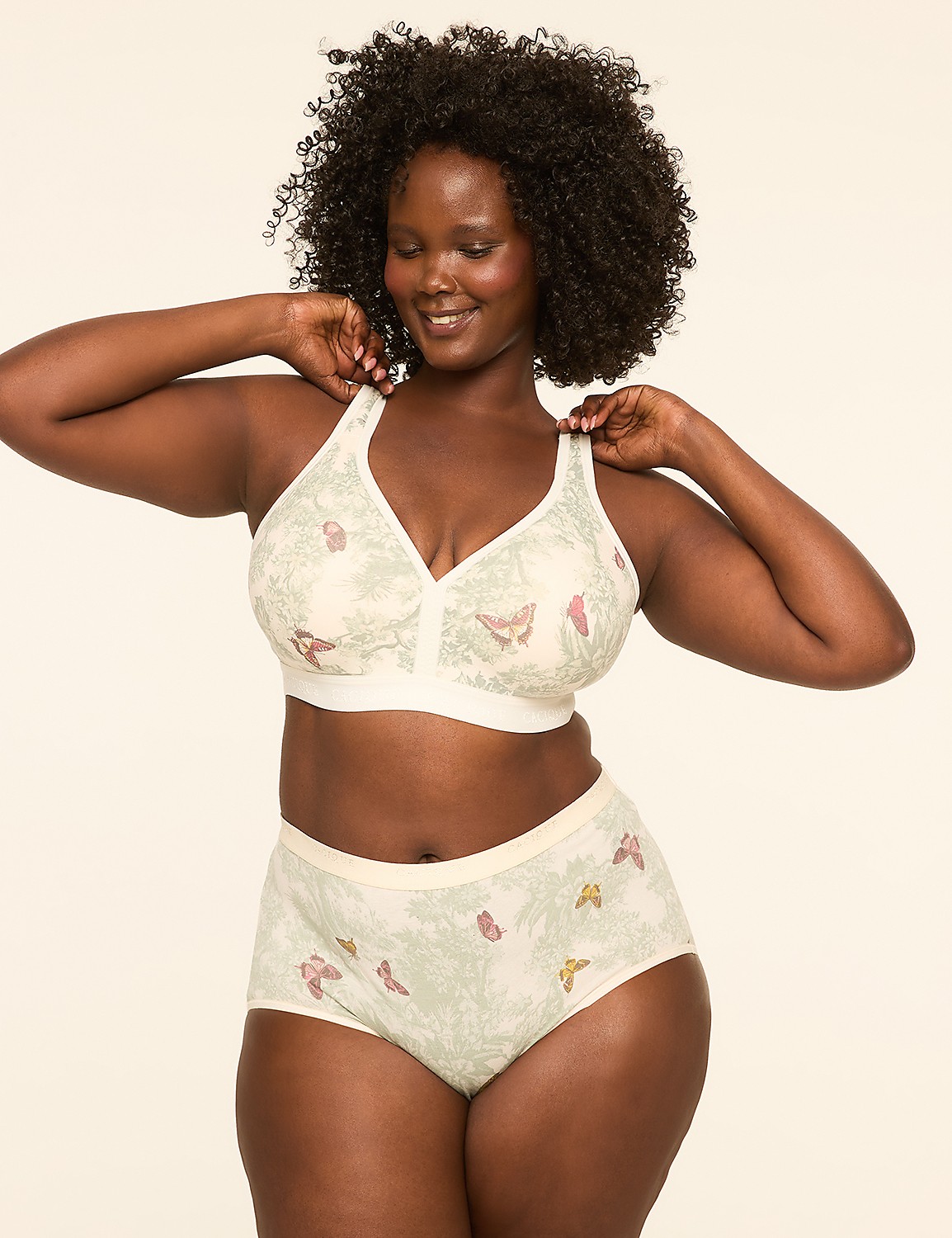 Cotton Lightly Lined Full Coverage Bra Product Image 4
