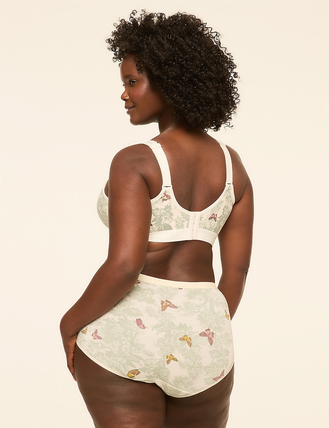 Cotton Lightly Lined Full Coverage Bra Product Image 2