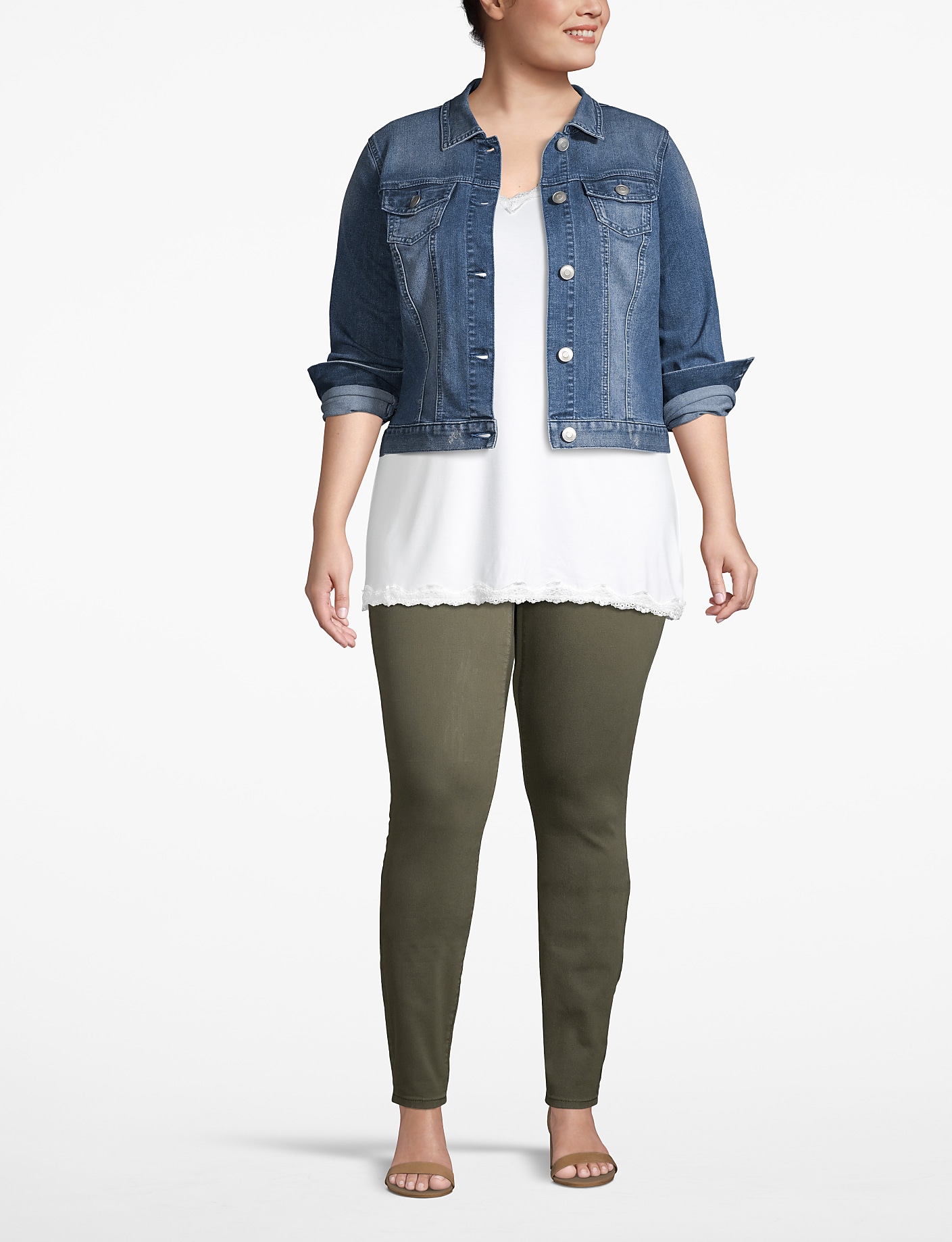 Lace-Trim Tank Product Image 3